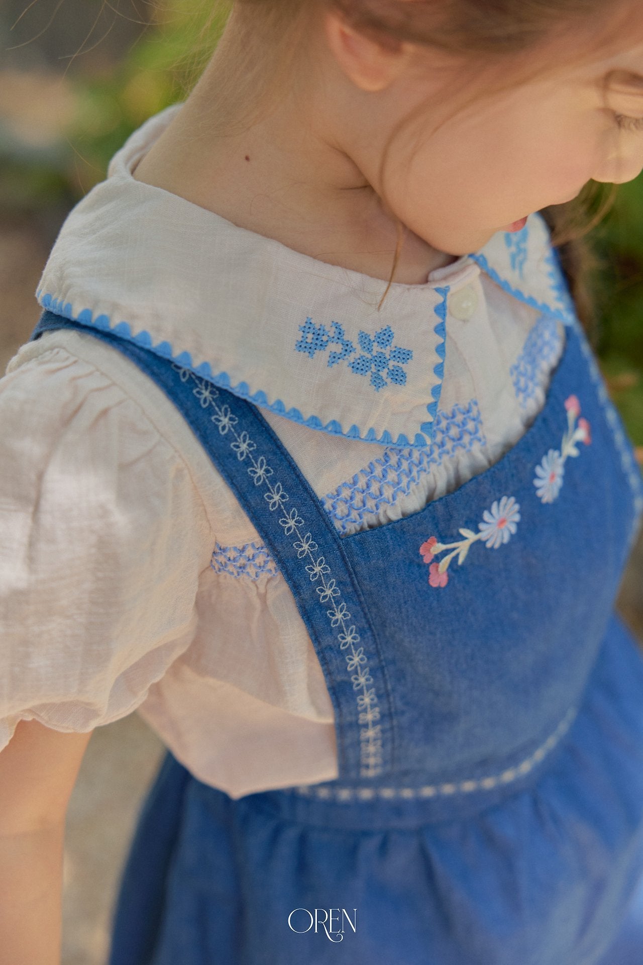 (予約) OREN / Soleil Denim Overalls