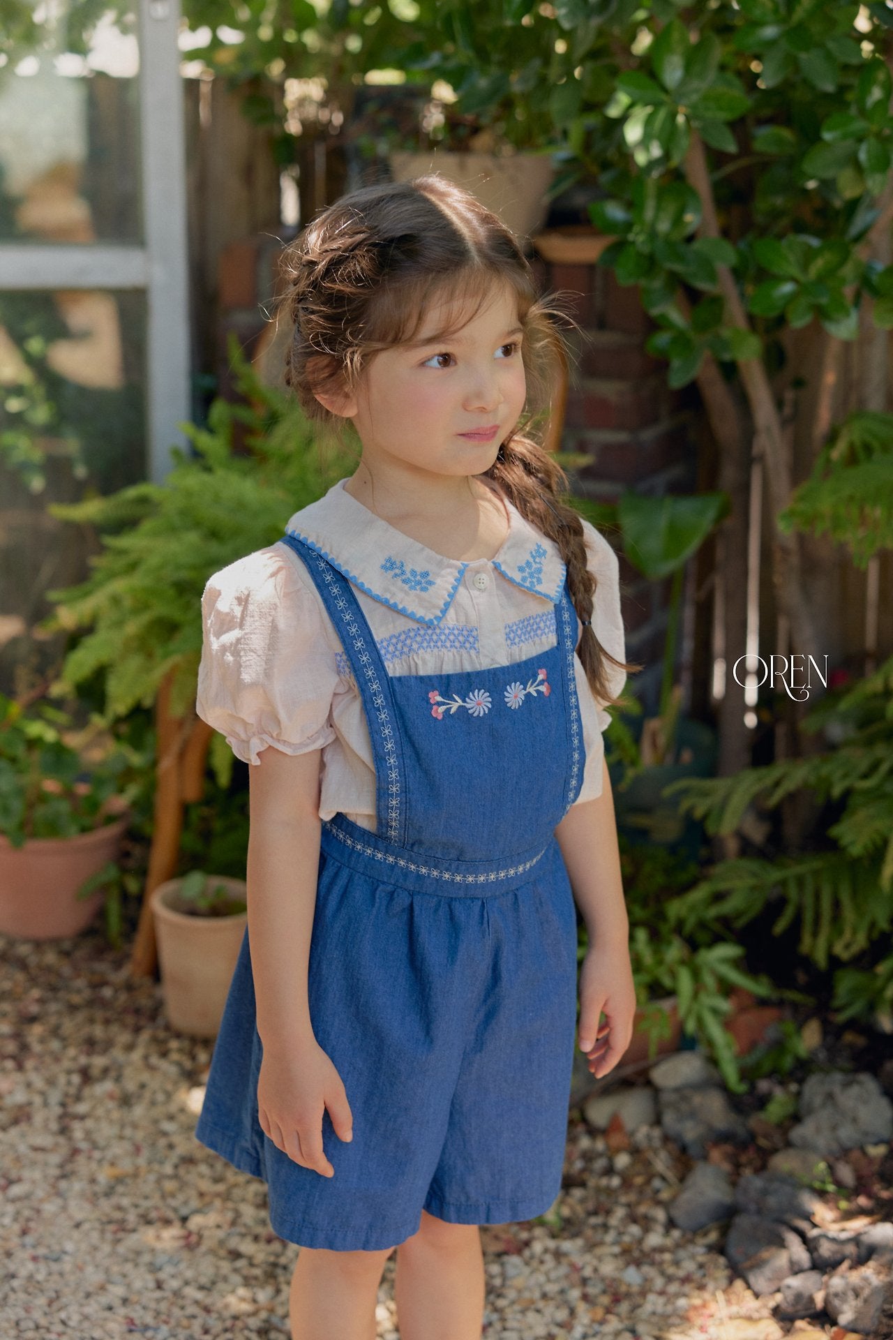 (予約) OREN / Soleil Denim Overalls