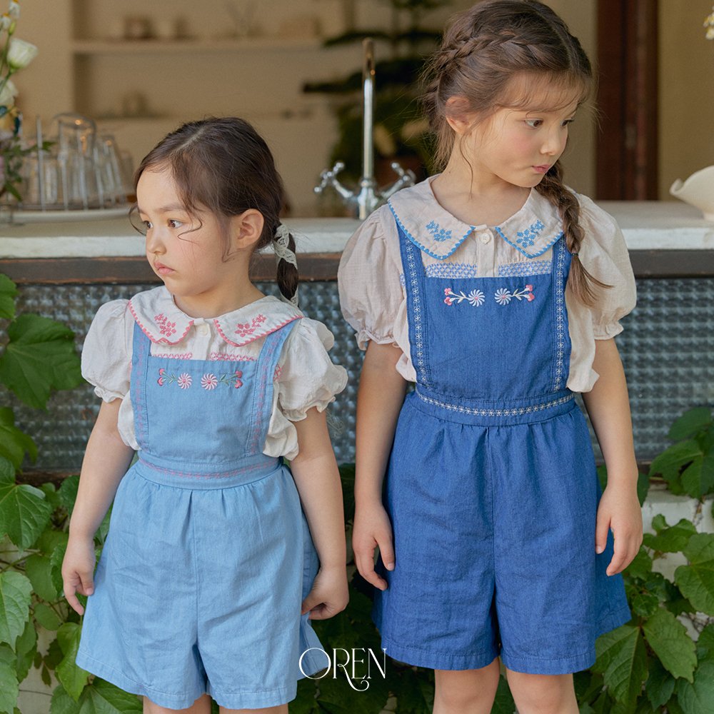(予約) OREN / Soleil Denim Overalls