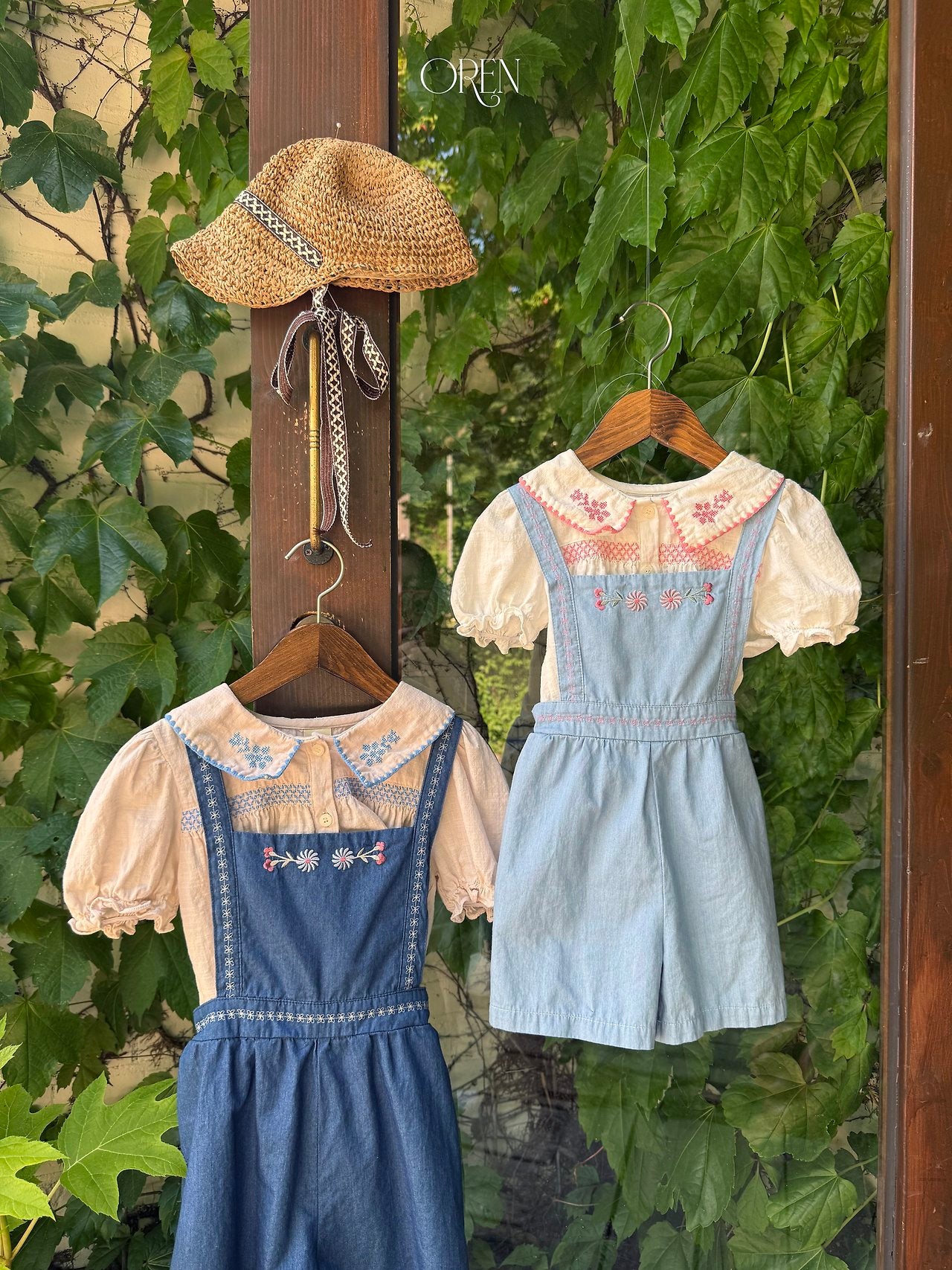 (予約) OREN / Soleil Denim Overalls