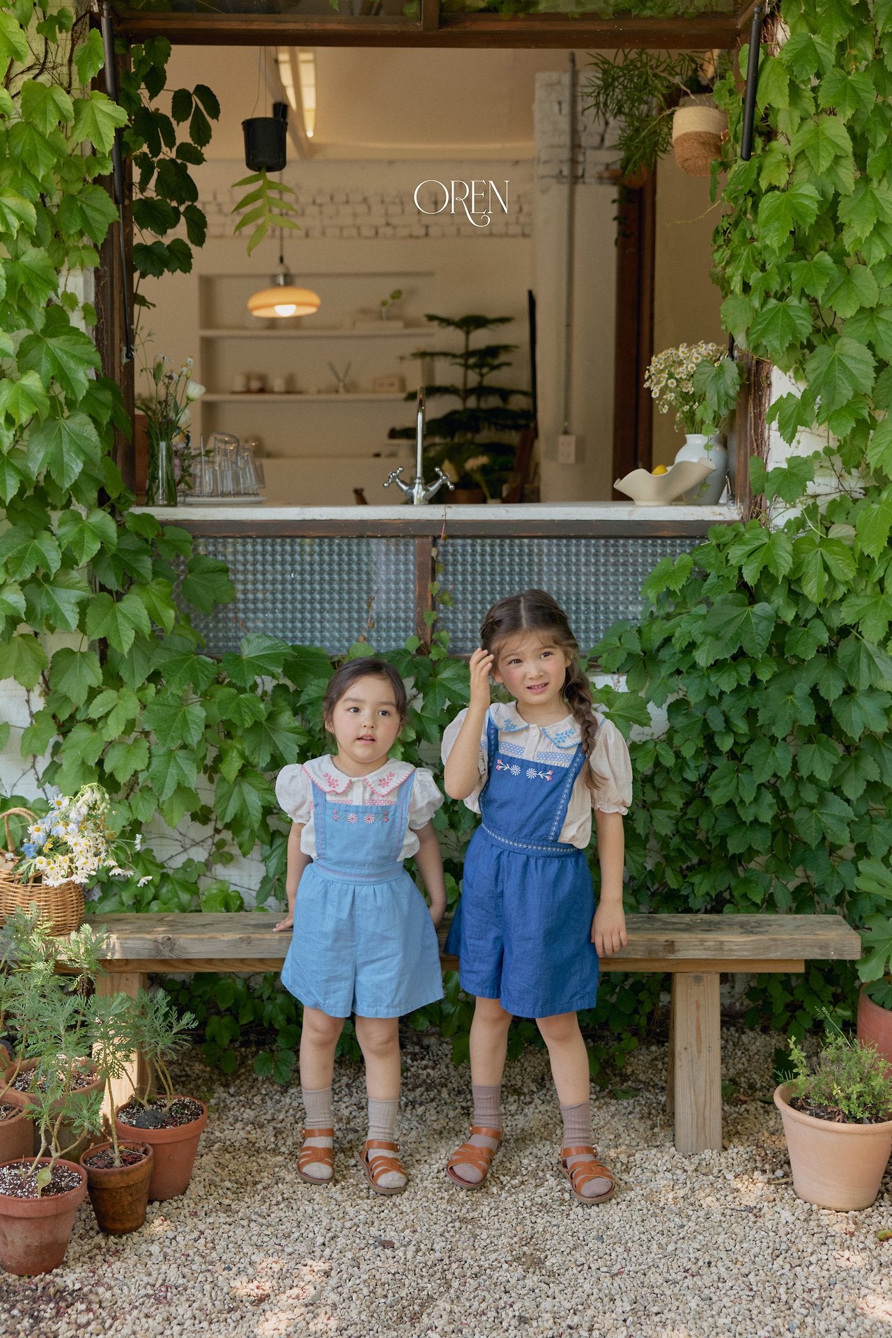 (予約) OREN / Soleil Denim Overalls