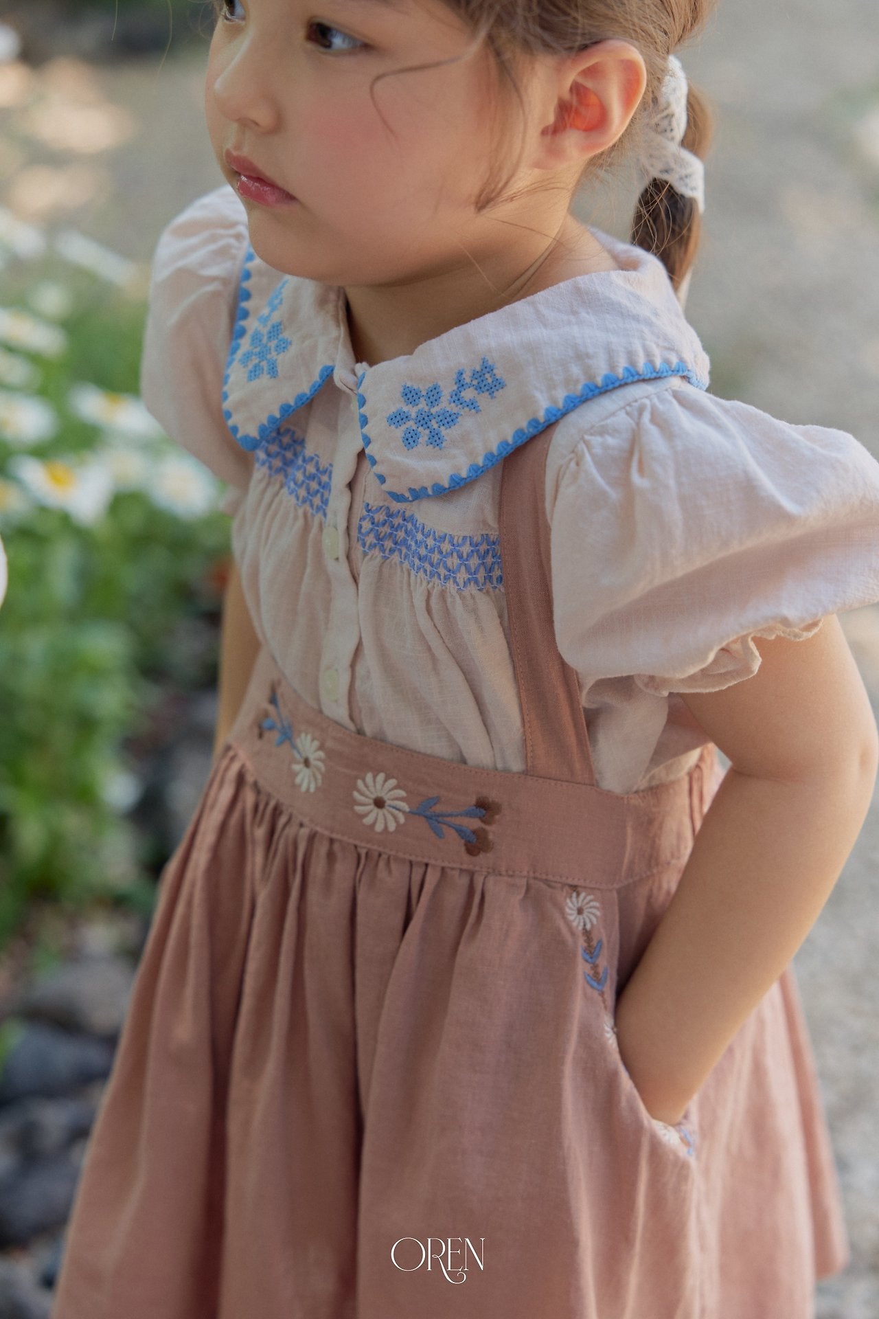 (予約) OREN /  Serene Smoke Blouse