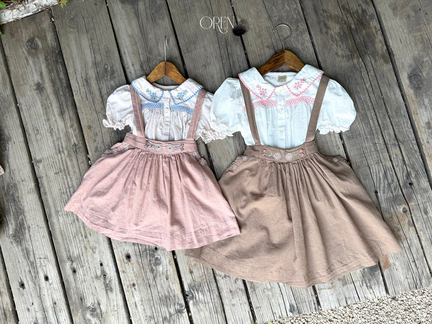 (予約) OREN /  Serene Smoke Blouse