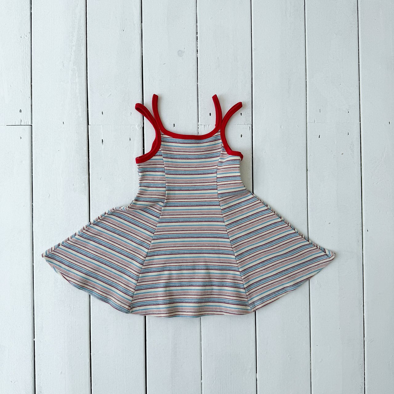 (お取り寄せ) ellymolly  /  Double Strap Flare Dress