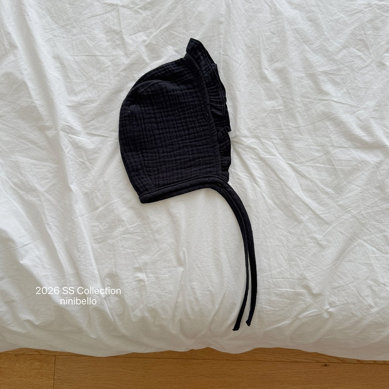 (予約) ninibello  / Kong Kong Frill Bonnet