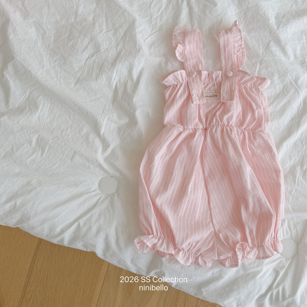 (予約) ninibello  / Picnic Overall Suit