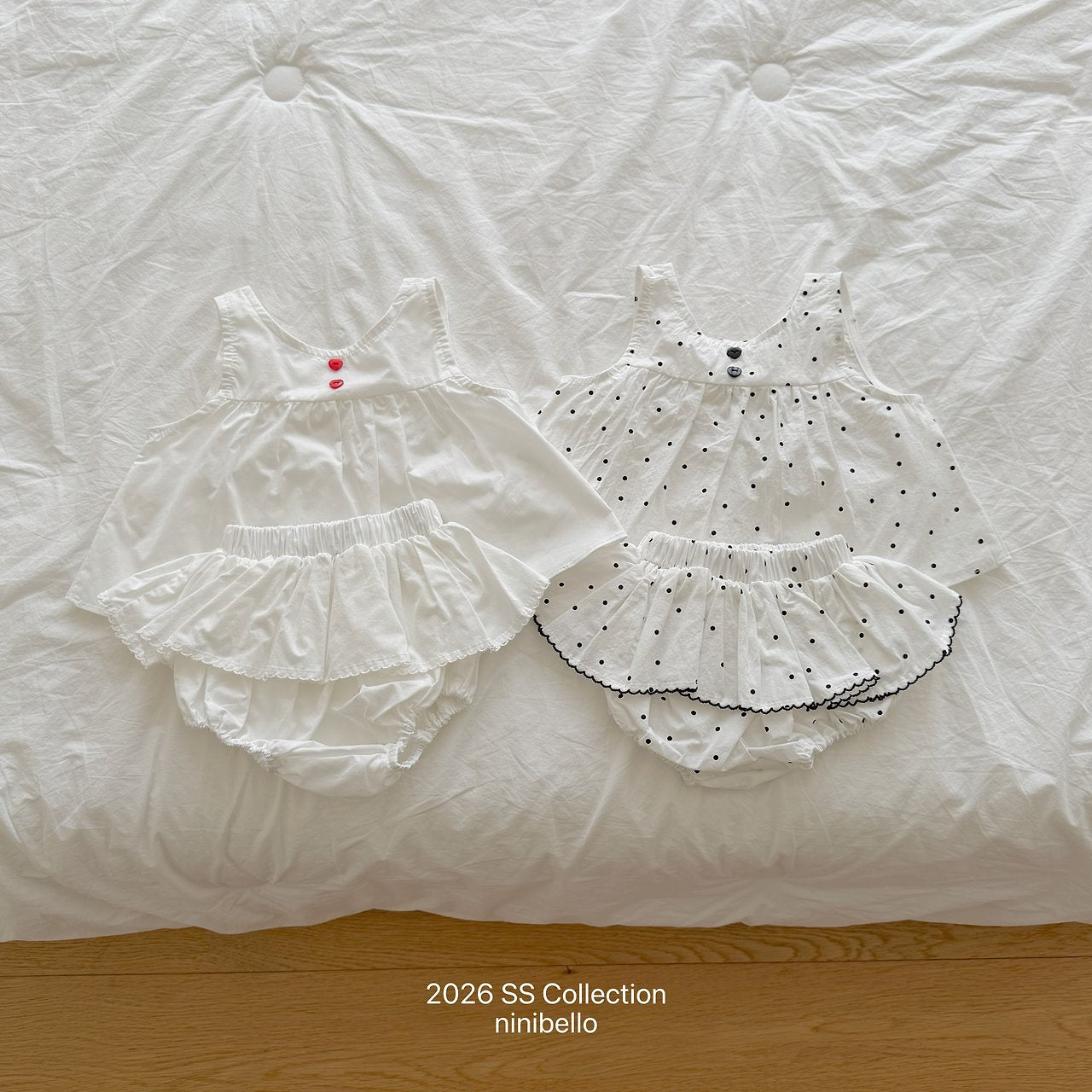 (予約) ninibello  / Bubble Pop Skirt Bloomer