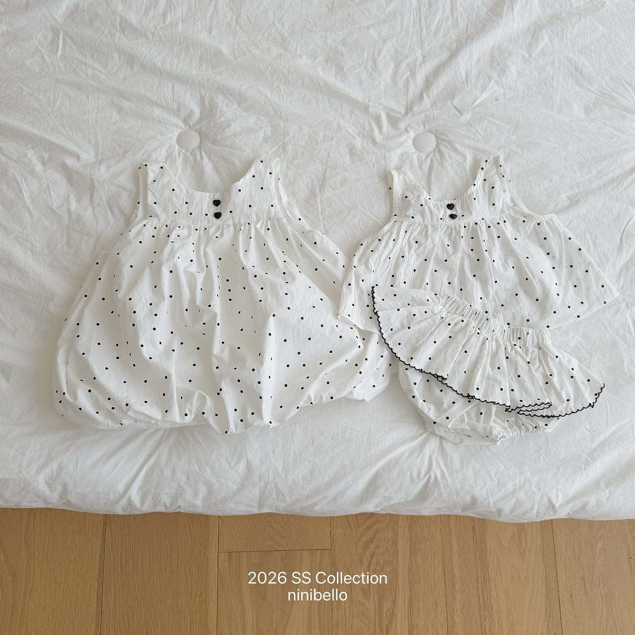 (予約) ninibello  / Bubble Pop Skirt Bloomer