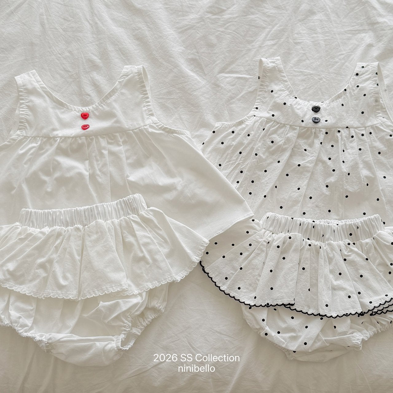 (予約) ninibello  / Bubble Pop Skirt Bloomer