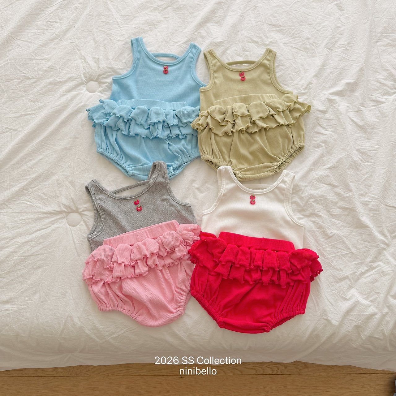 (予約) ninibello  / Bubble Pop Skirt Bloomer