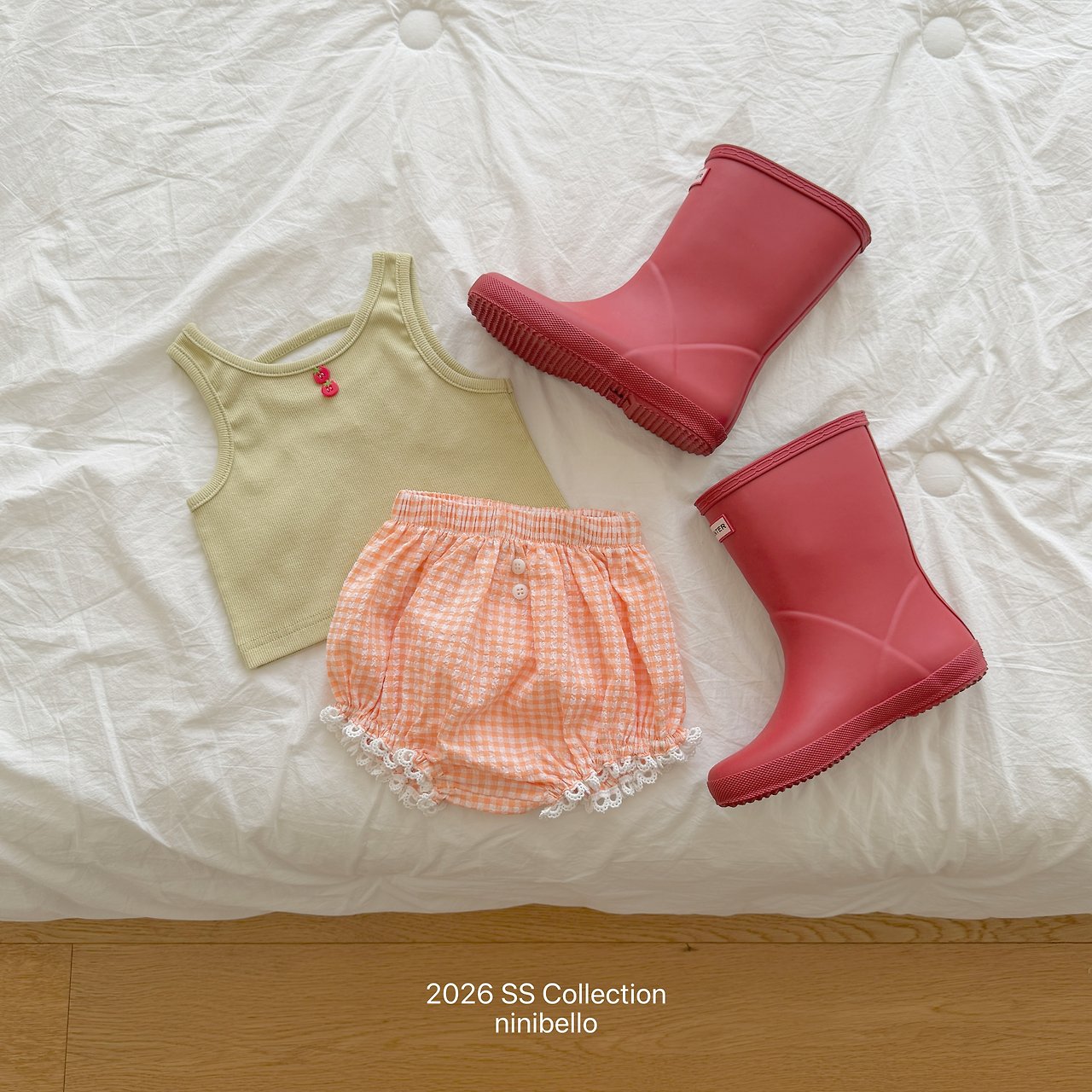 (予約) ninibello  / Bubble Pop Skirt Bloomer