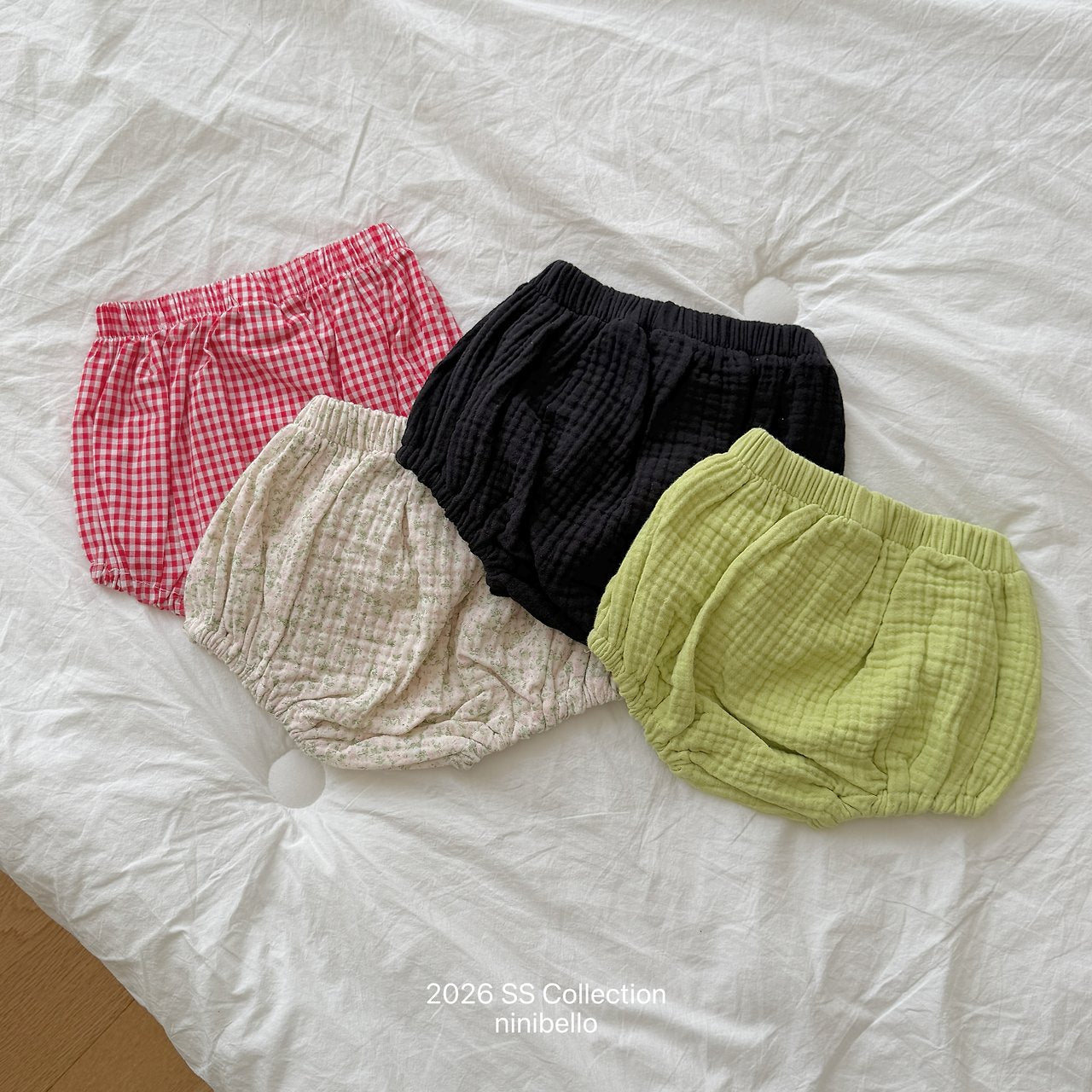 (予約) ninibello  / Kongkong Button Bloomers