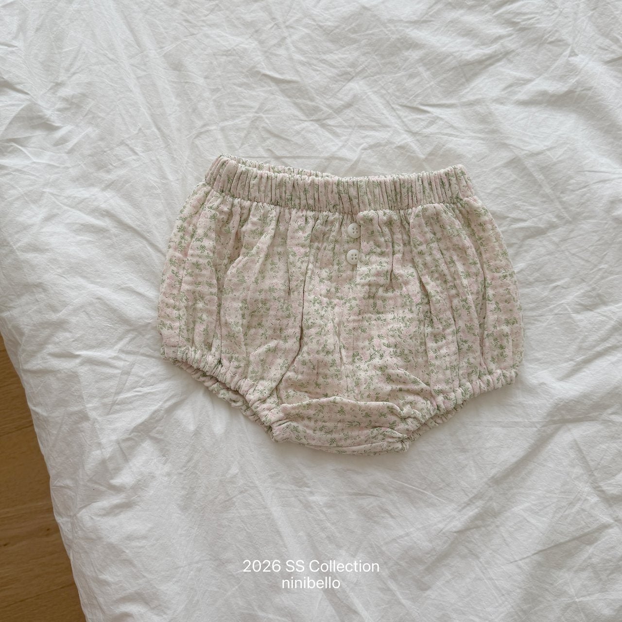(予約) ninibello  / Kongkong Button Bloomers