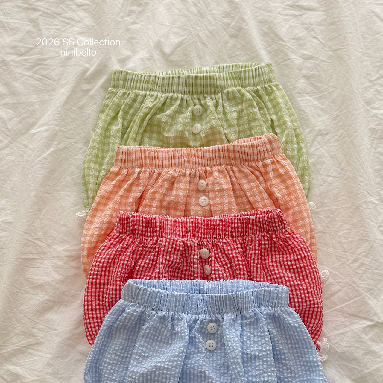 (予約) ninibello  / Sweet Lace Bloomers