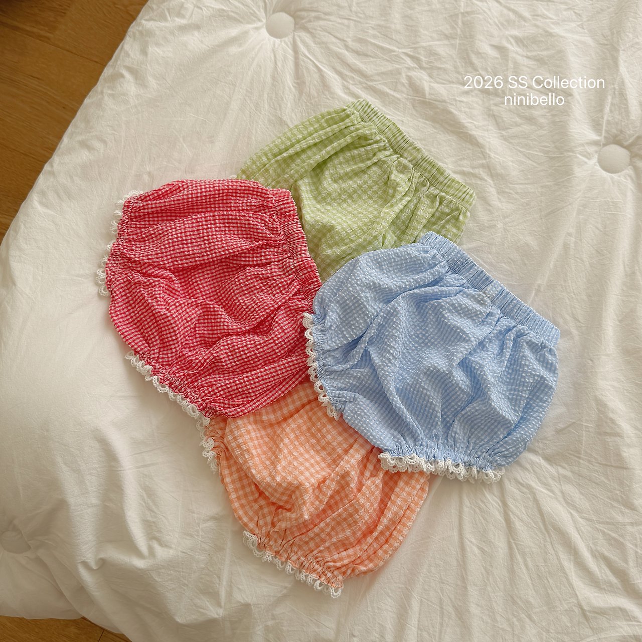 (予約) ninibello  / Sweet Lace Bloomers