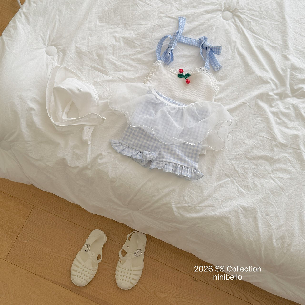 (予約) ninibello  / Tulle Apron