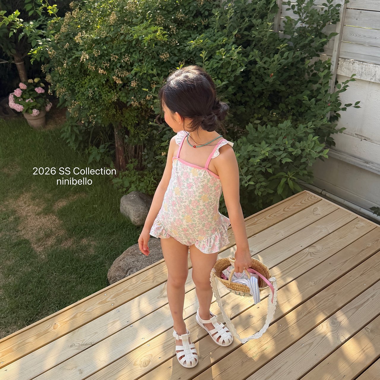 (予約) ninibello  / Rosy Berry Swimwear