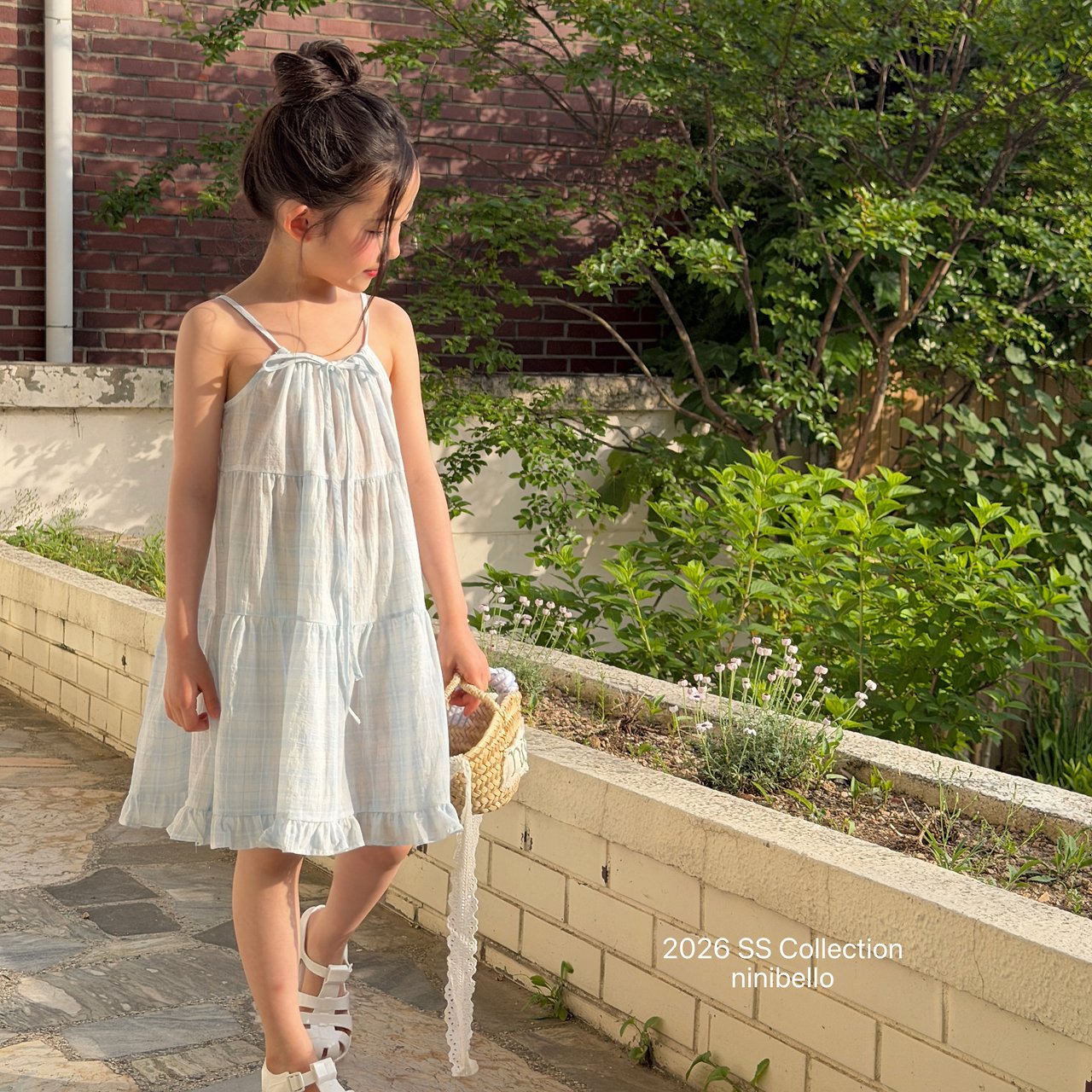 (予約) ninibello  / Pure Tiered Dress