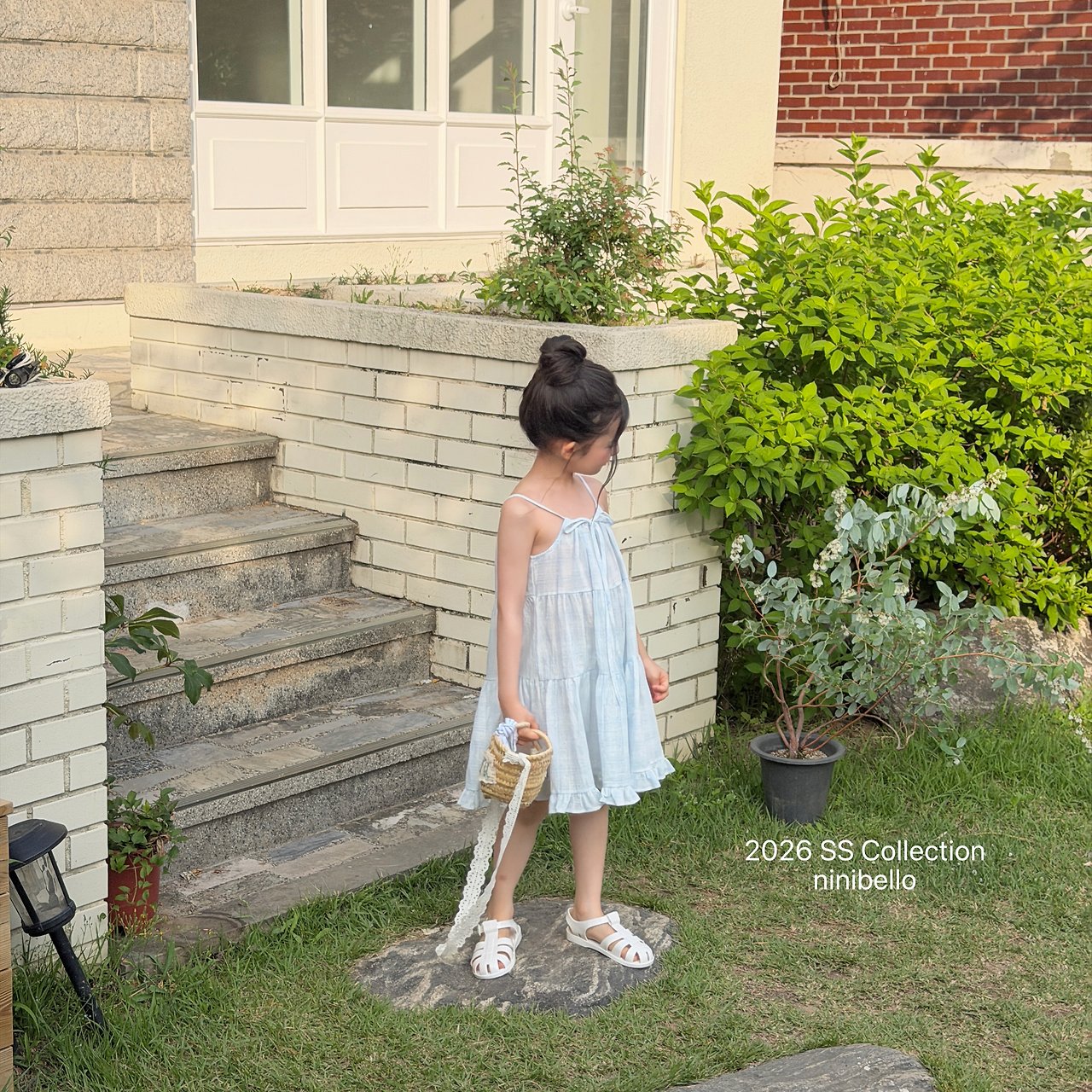 (予約) ninibello  / Pure Tiered Dress