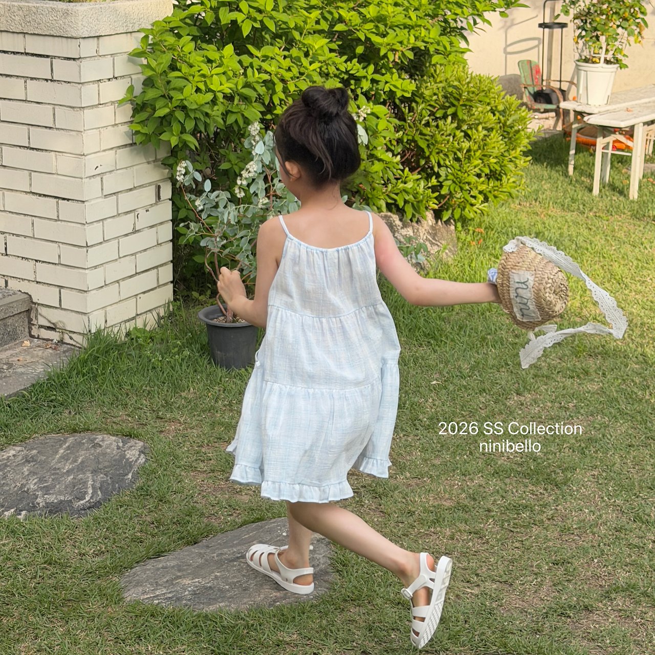 (予約) ninibello  / Pure Tiered Dress