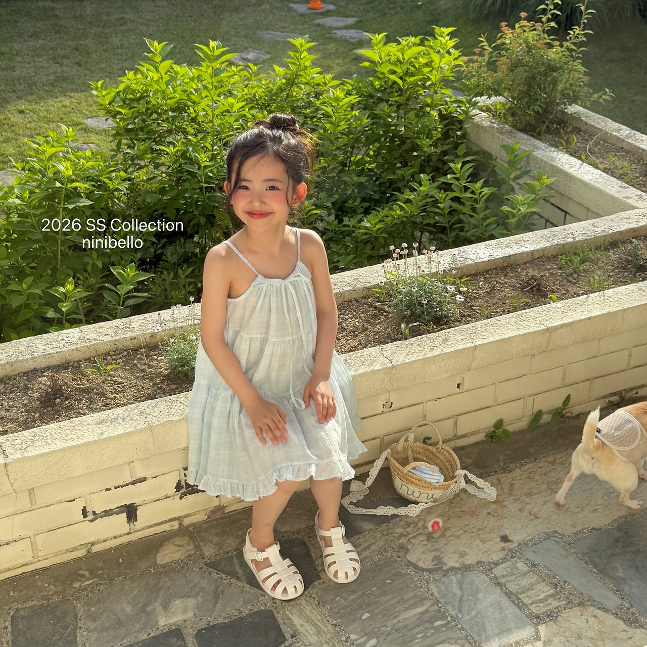 (予約) ninibello  / Pure Tiered Dress