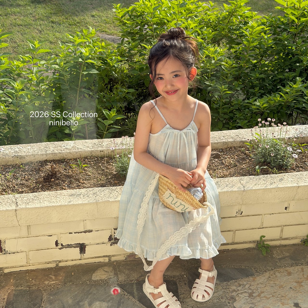 (予約) ninibello  / Pure Tiered Dress