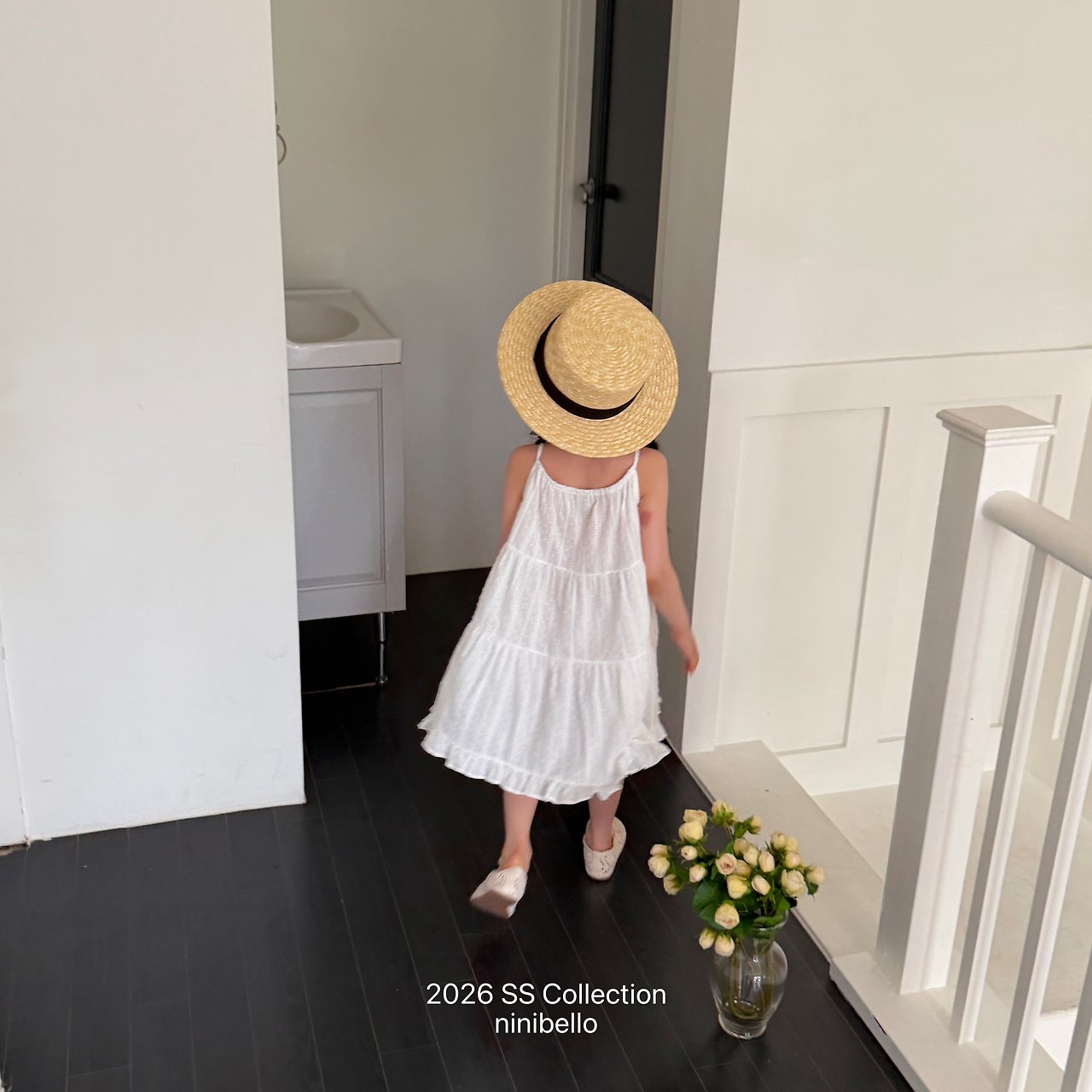 (予約) ninibello  / Pure Tiered Dress