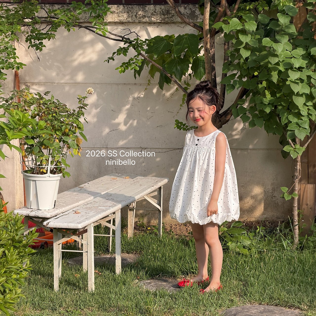 (予約) ninibello  / Bubble Pop Balloon Dress