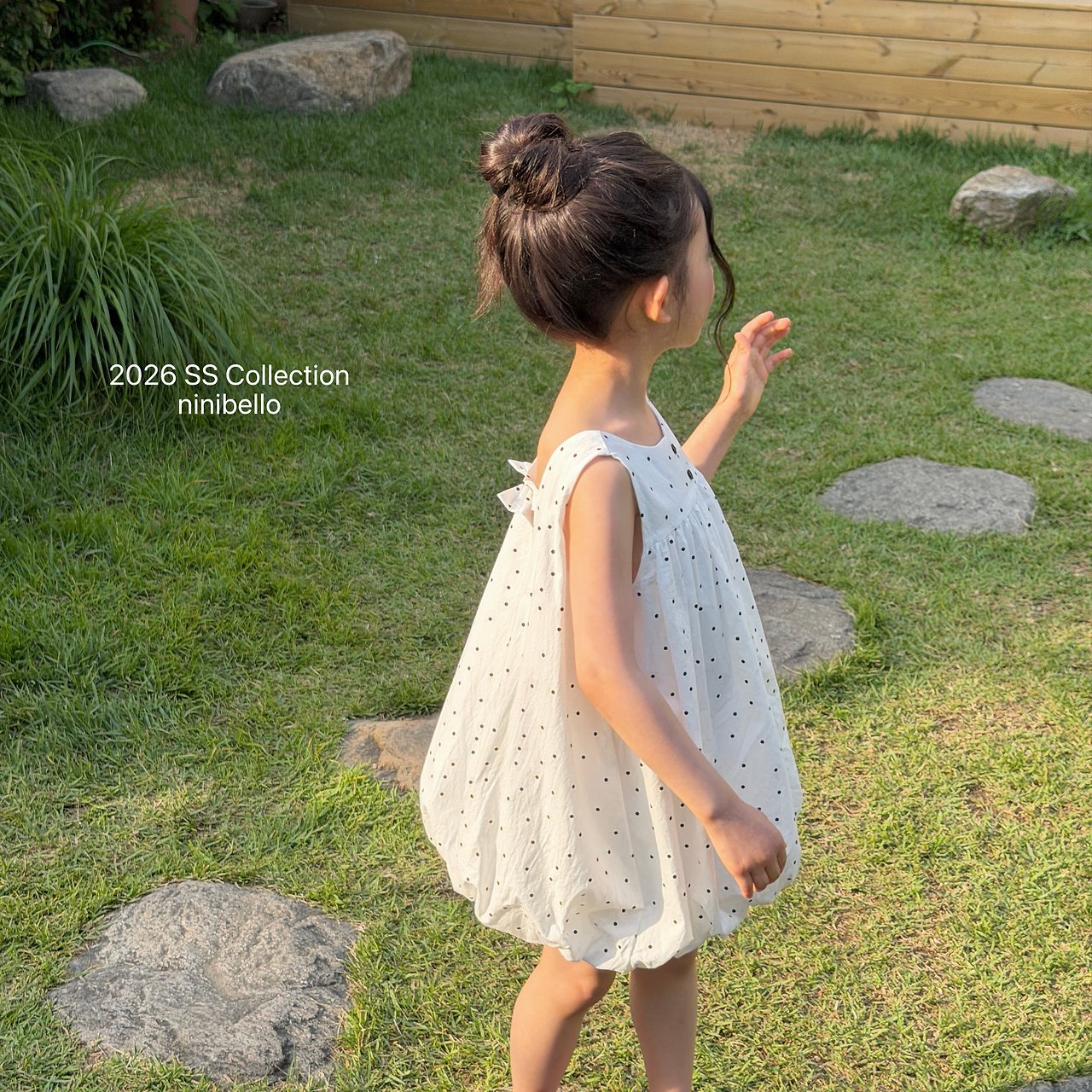 (予約) ninibello  / Bubble Pop Balloon Dress