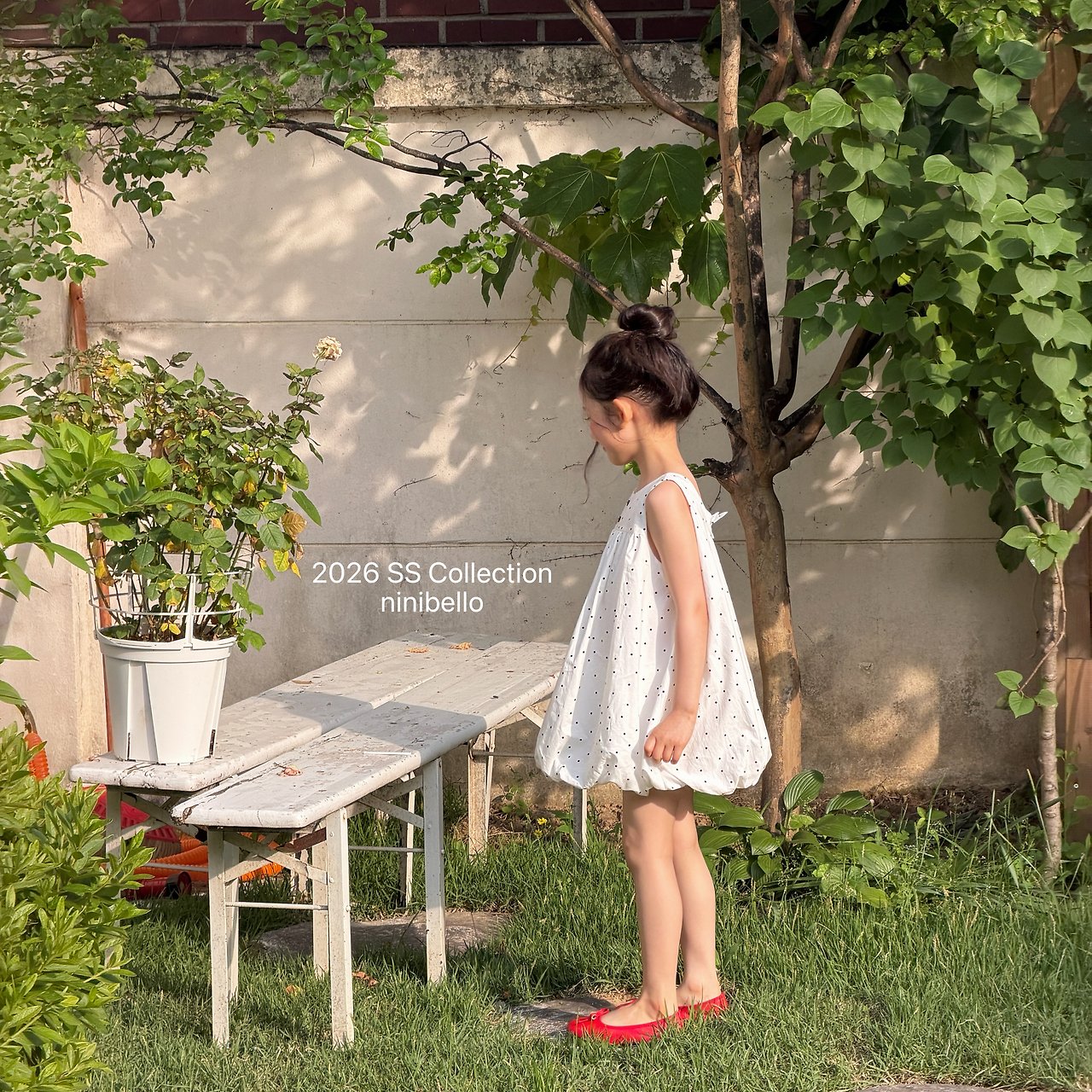 (予約) ninibello  / Bubble Pop Balloon Dress