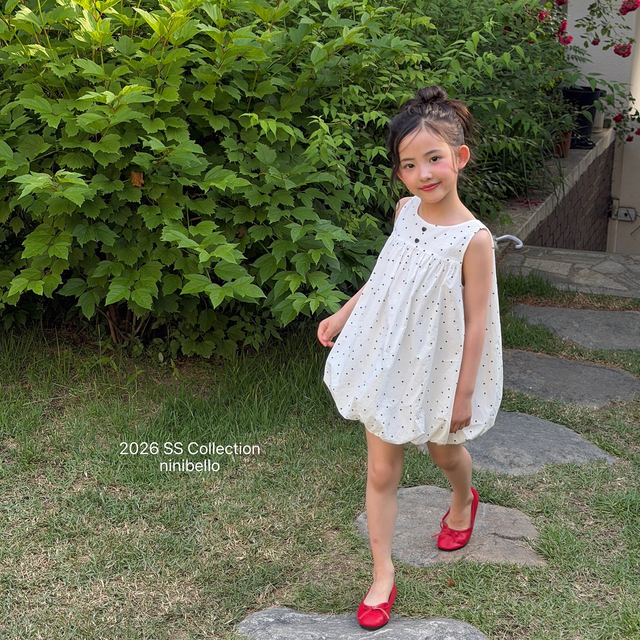 (予約) ninibello  / Bubble Pop Balloon Dress