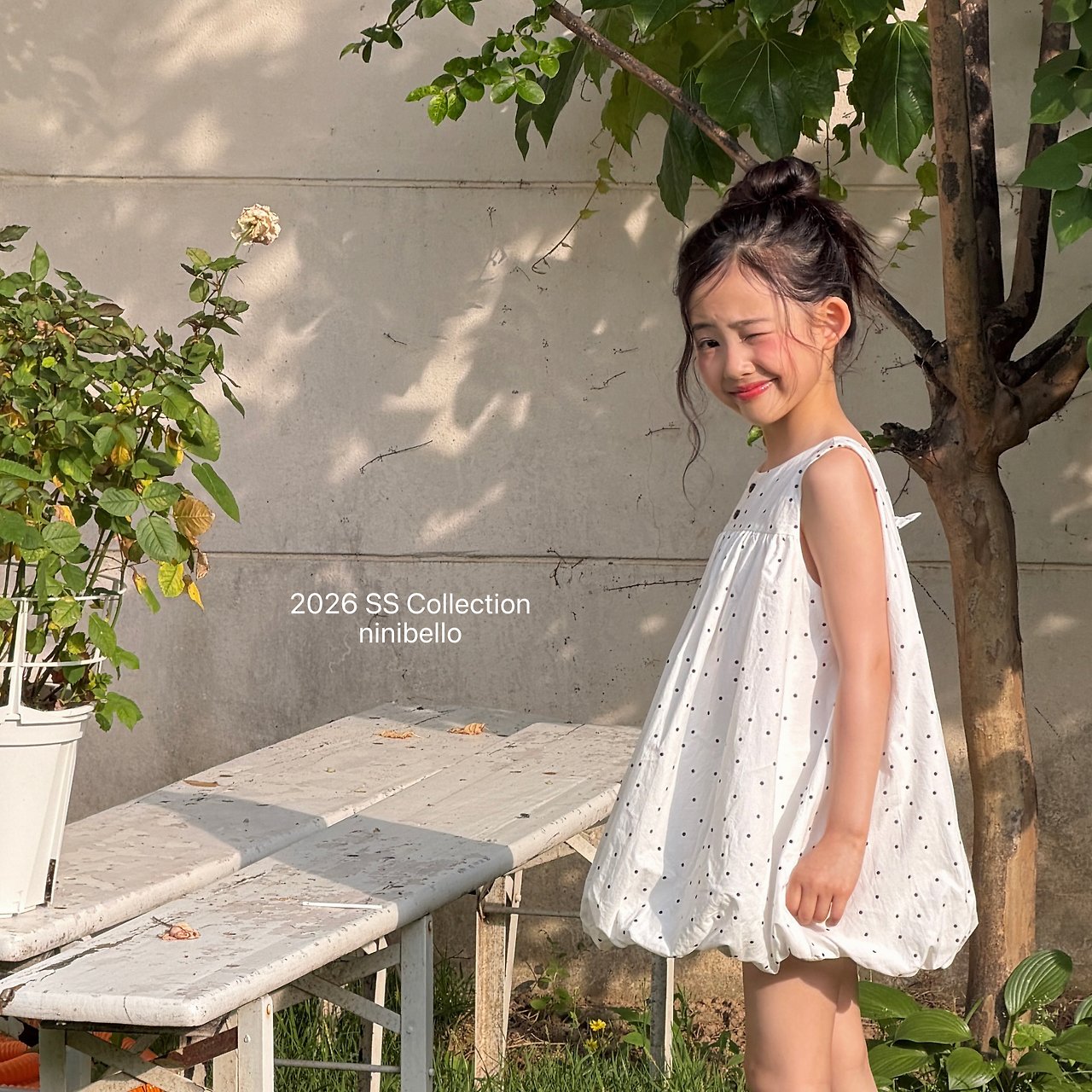 (予約) ninibello  / Bubble Pop Balloon Dress