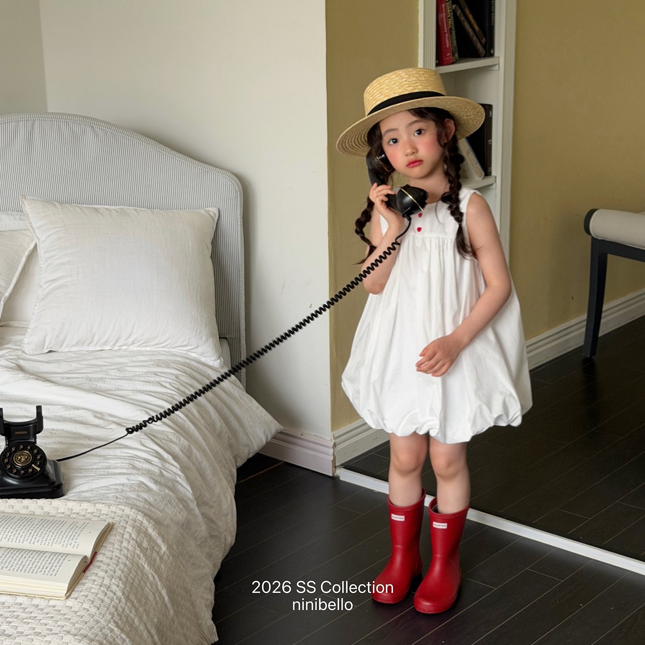 (予約) ninibello  / Bubble Pop Balloon Dress
