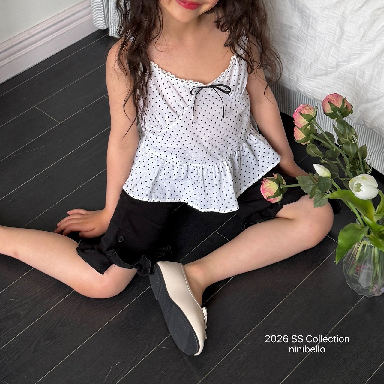(予約) ninibello  / La Vie En Sleeveless Blouse