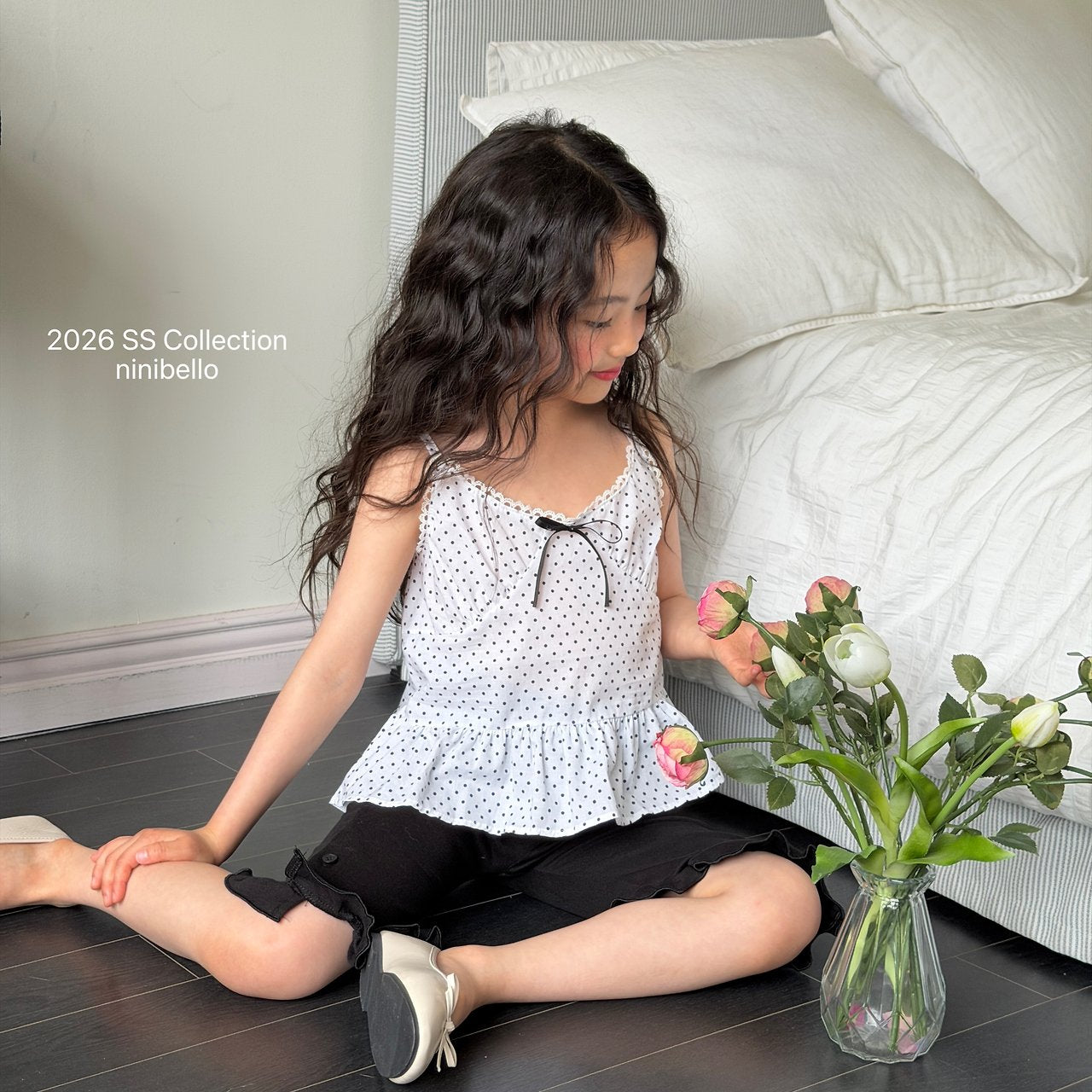 (予約) ninibello  / La Vie En Sleeveless Blouse