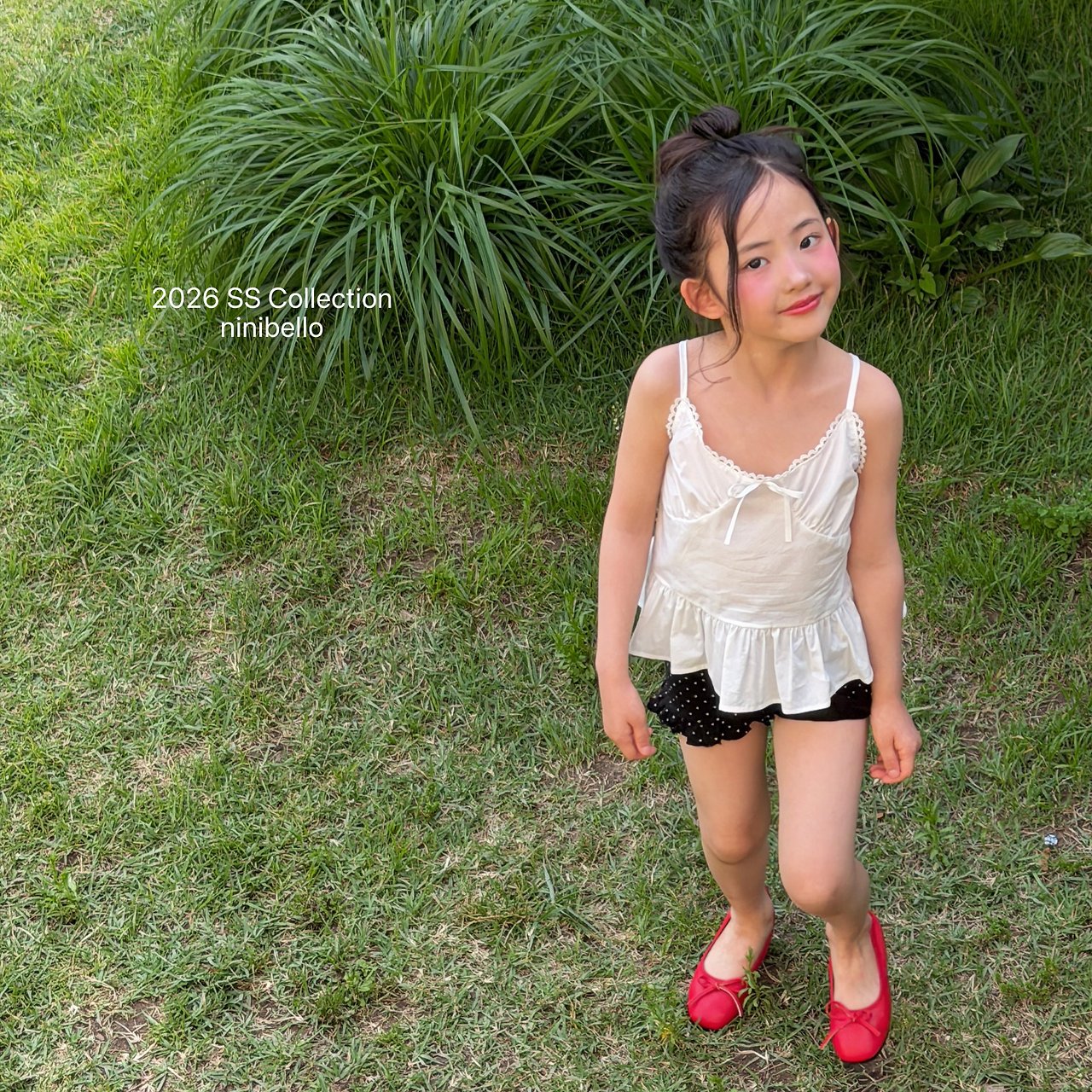 (予約) ninibello  / La Vie En Sleeveless Blouse