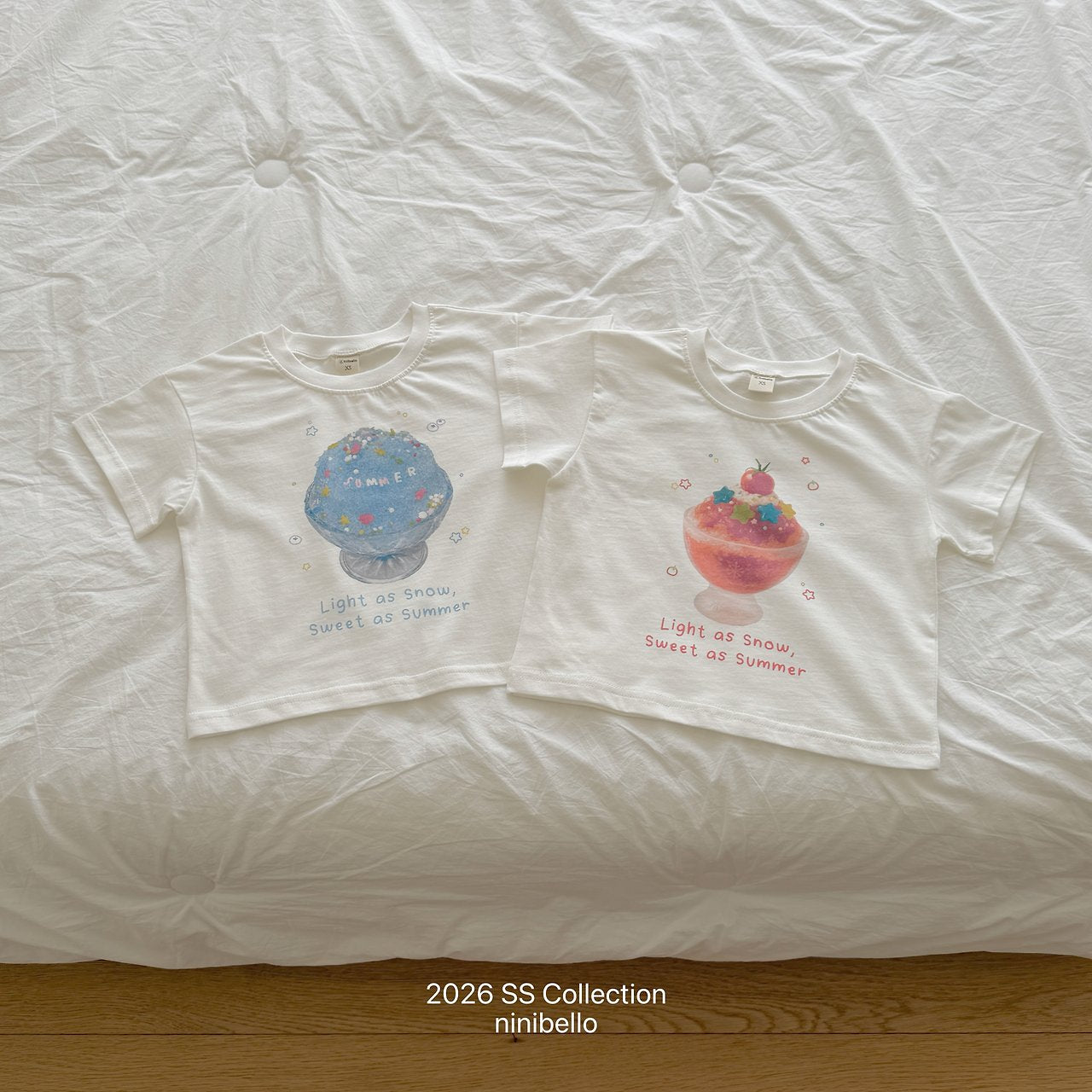 (予約) ninibello  / Summer Bingsu Tee
