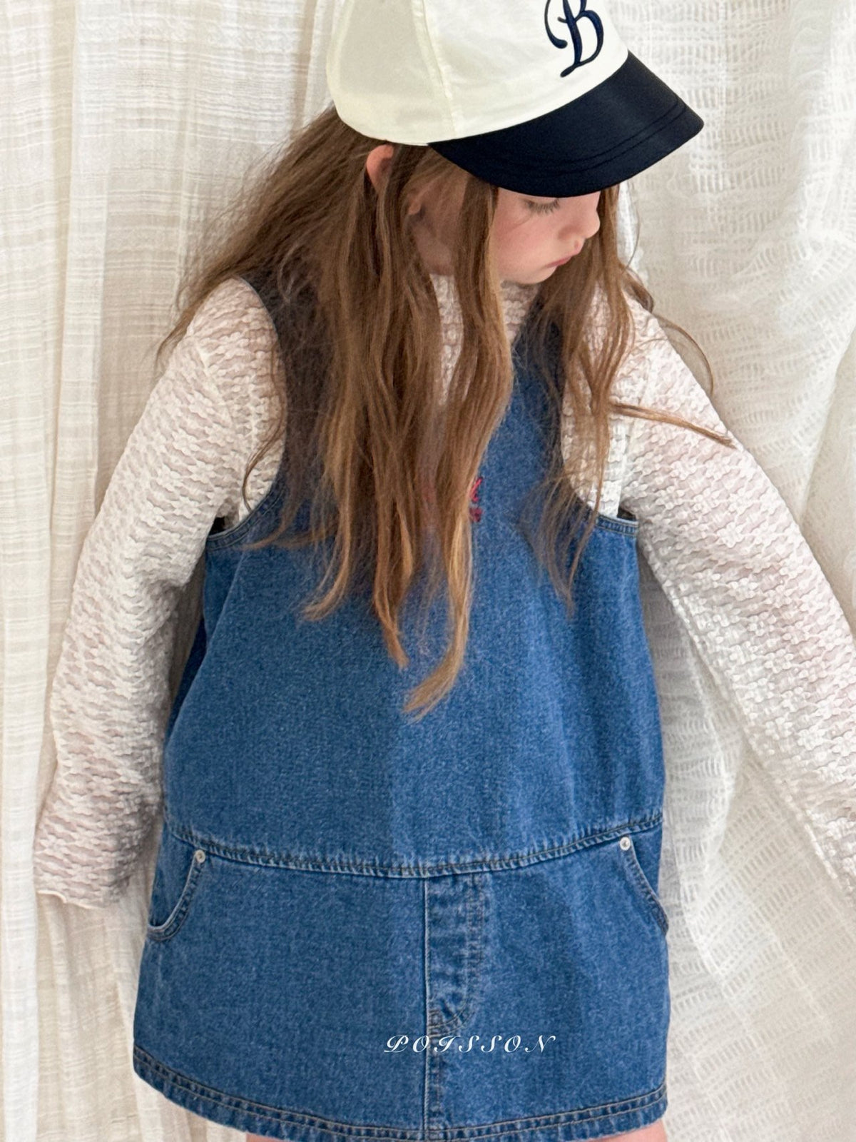 POISSON / Lace Layering T
