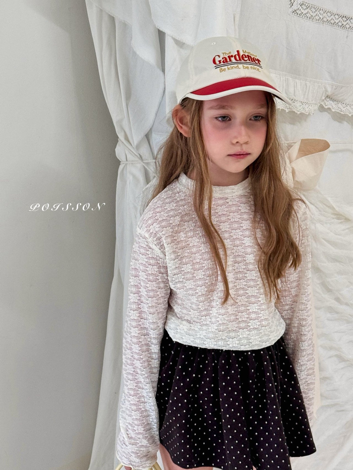 POISSON / Lace Layering T