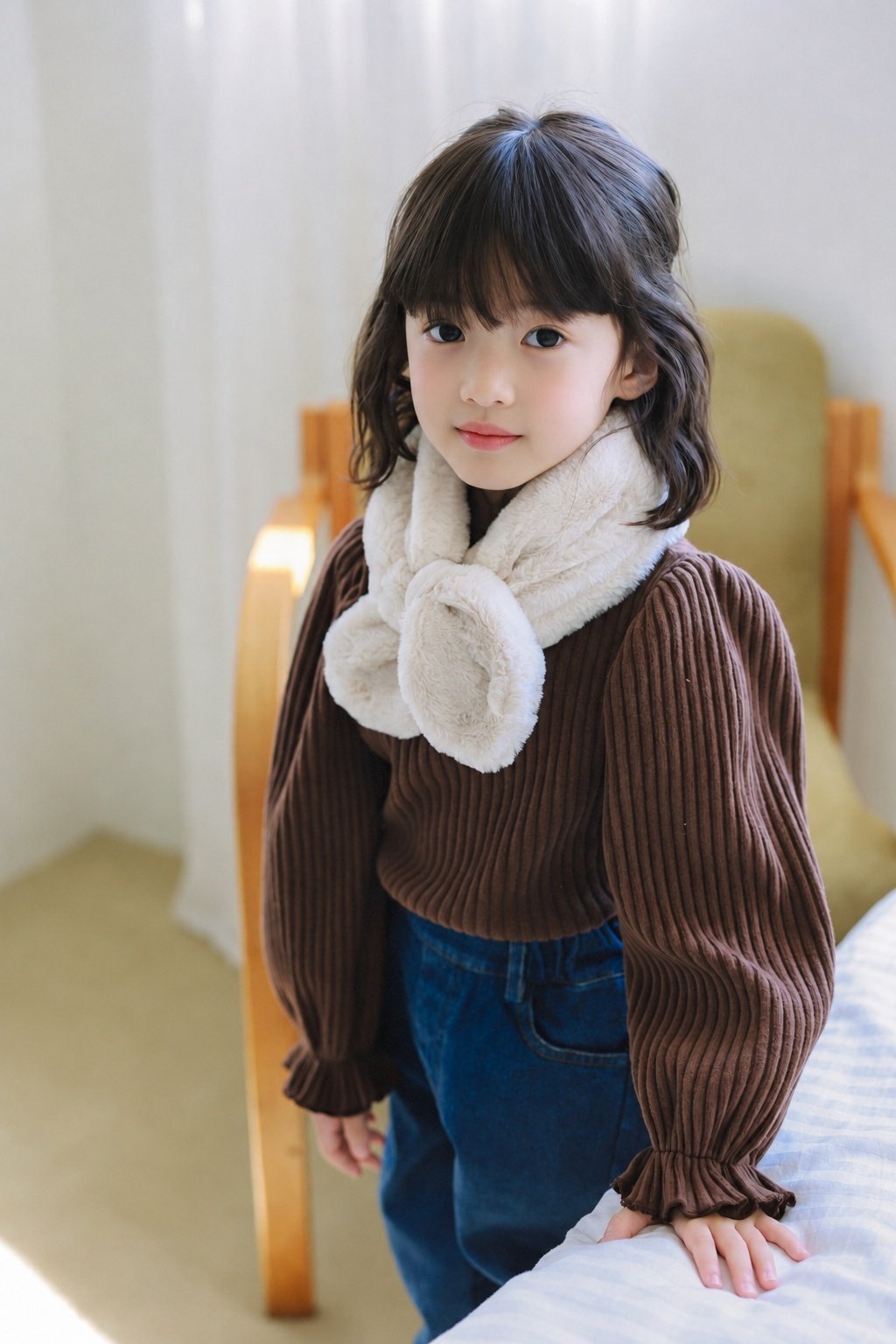 (予約) mon Atelier  /  Mild Fur Warmer