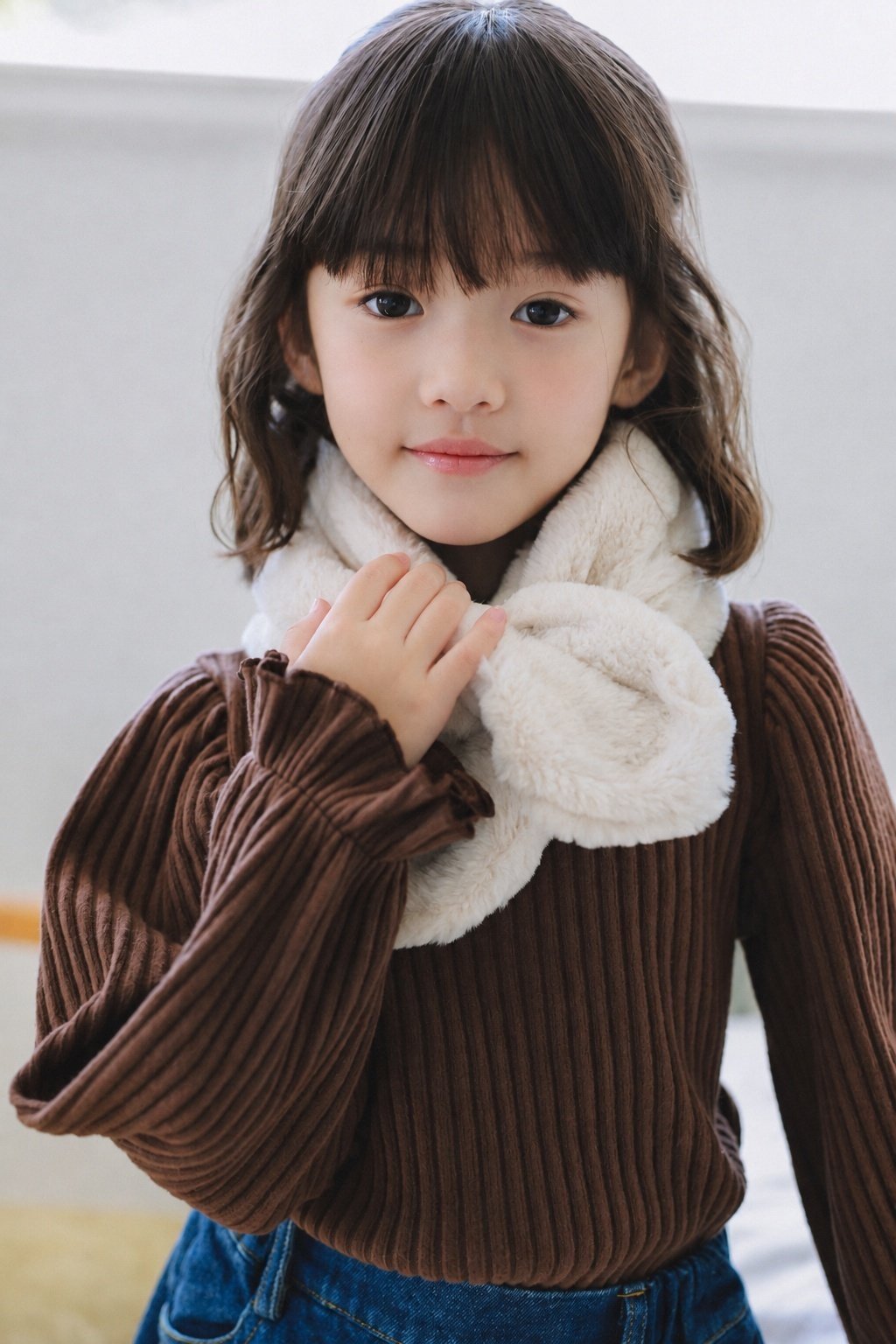(予約) mon Atelier  /  Mild Fur Warmer