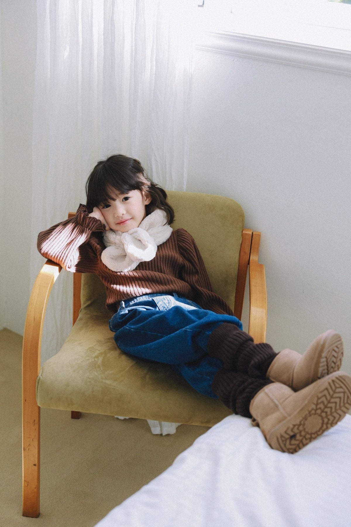 (予約) mon Atelier  /  Mild Fur Warmer