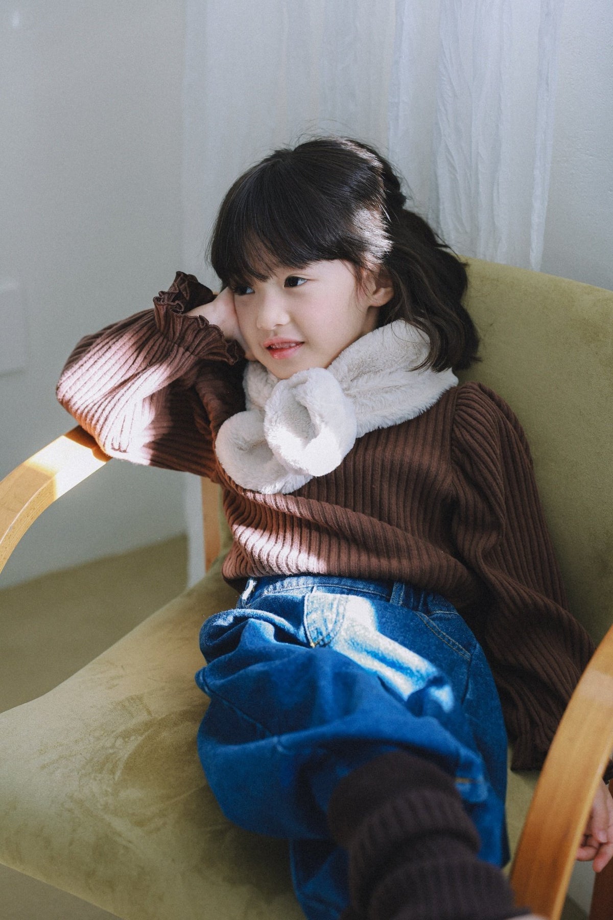 (予約) mon Atelier  /  Mild Fur Warmer