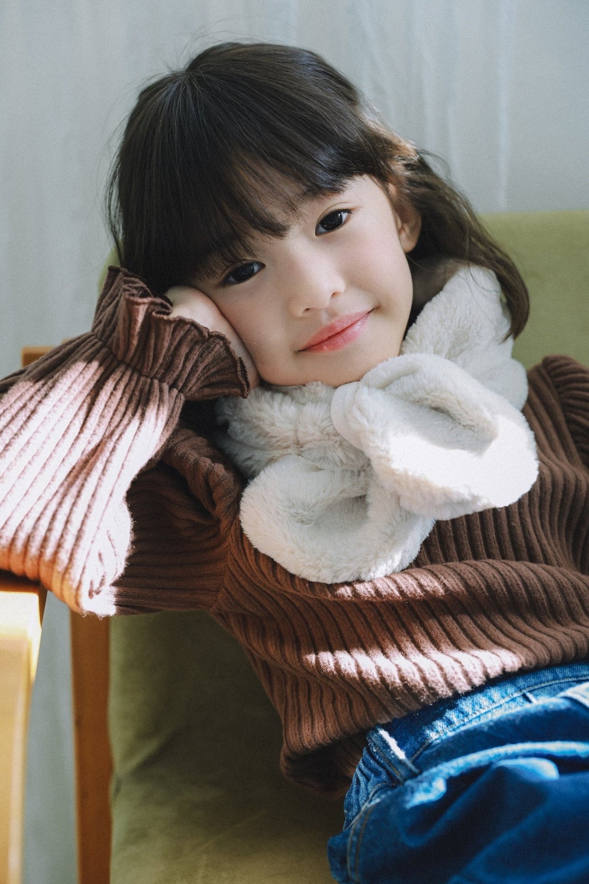 (予約) mon Atelier  /  Mild Fur Warmer