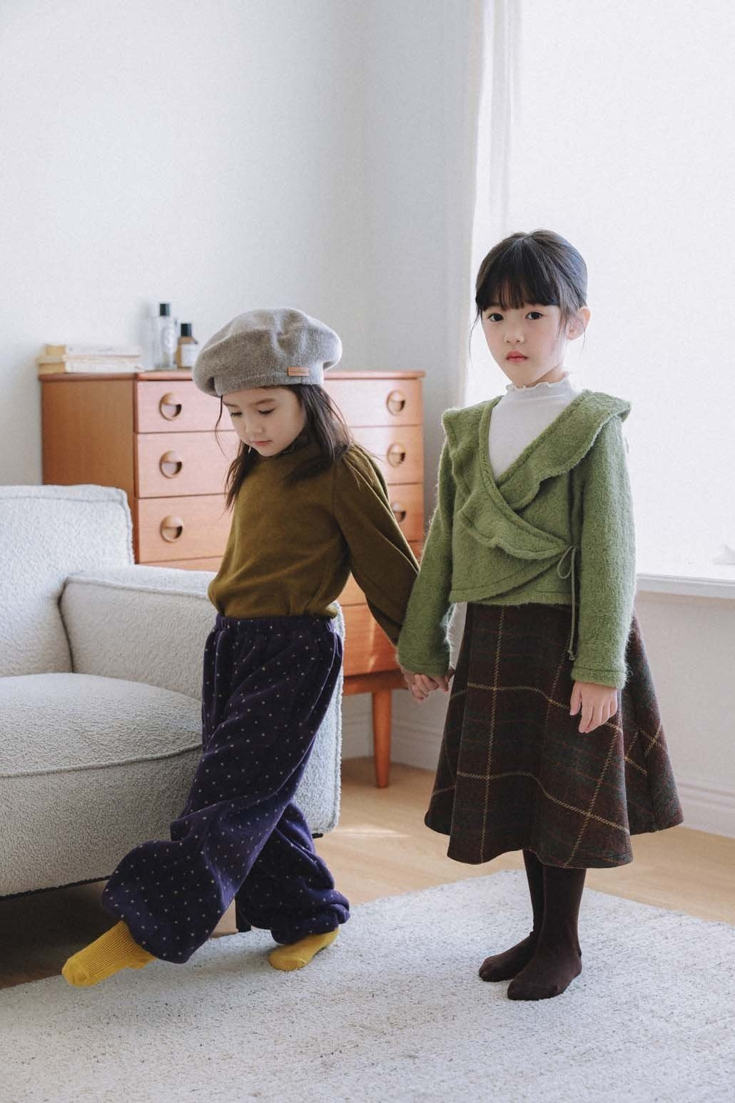 (予約) mon Atelier  /  Celine Check Skirt