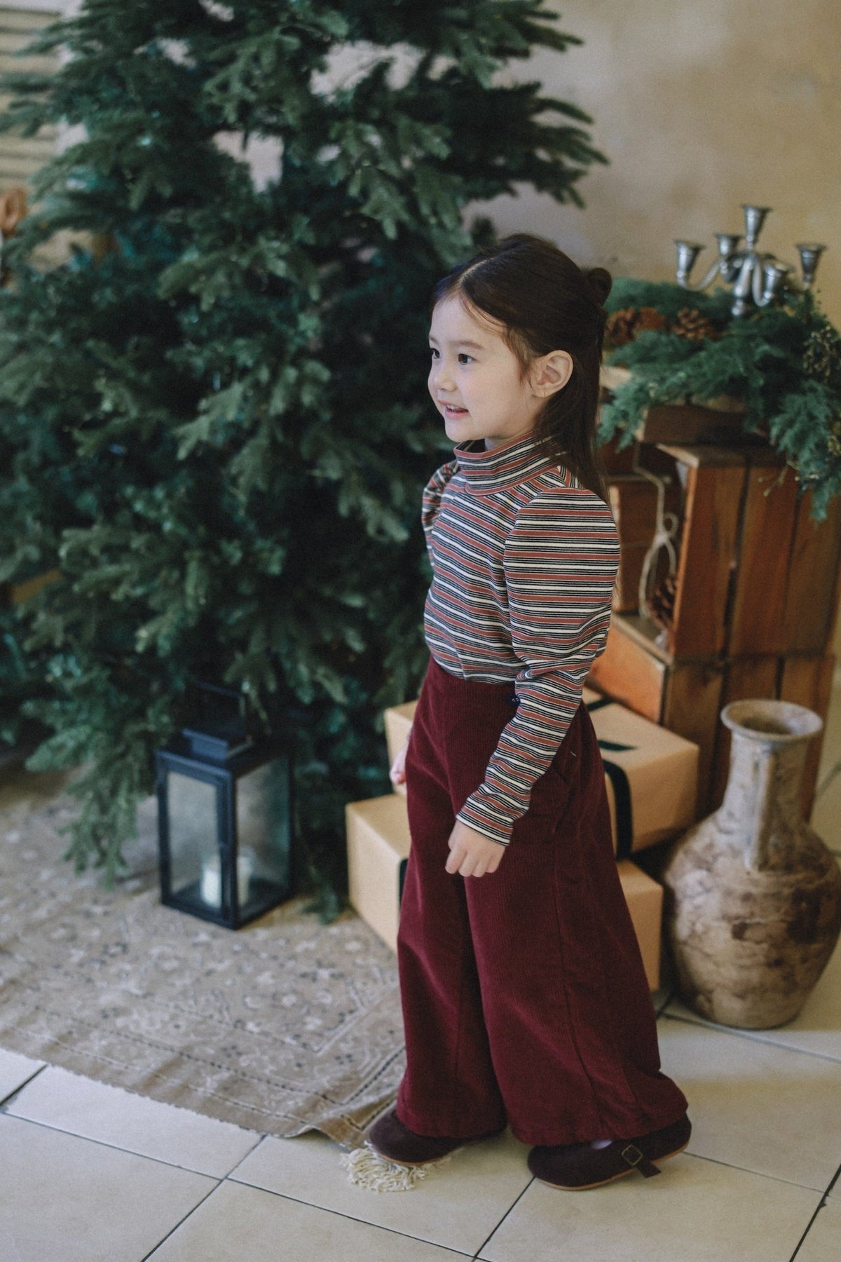 (予約) mon Atelier  /  Mellow Stripe T