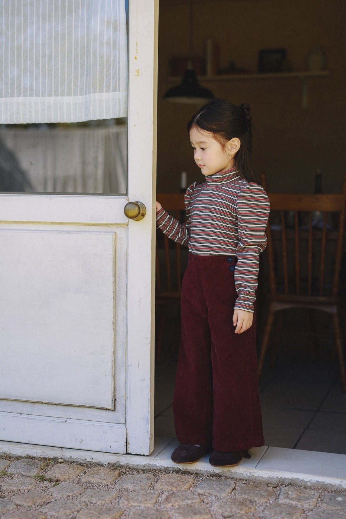 (予約) mon Atelier  /  Mellow Stripe T