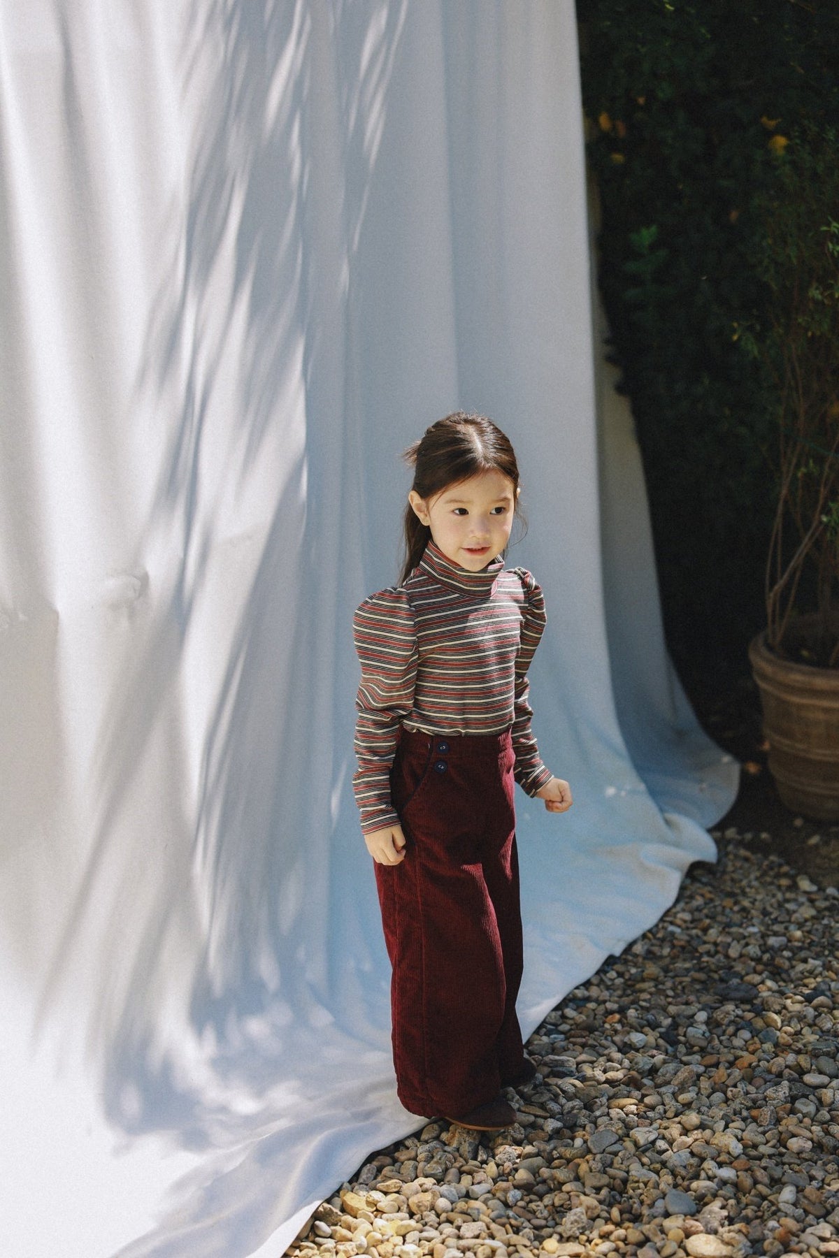 (予約) mon Atelier  /  Mellow Stripe T