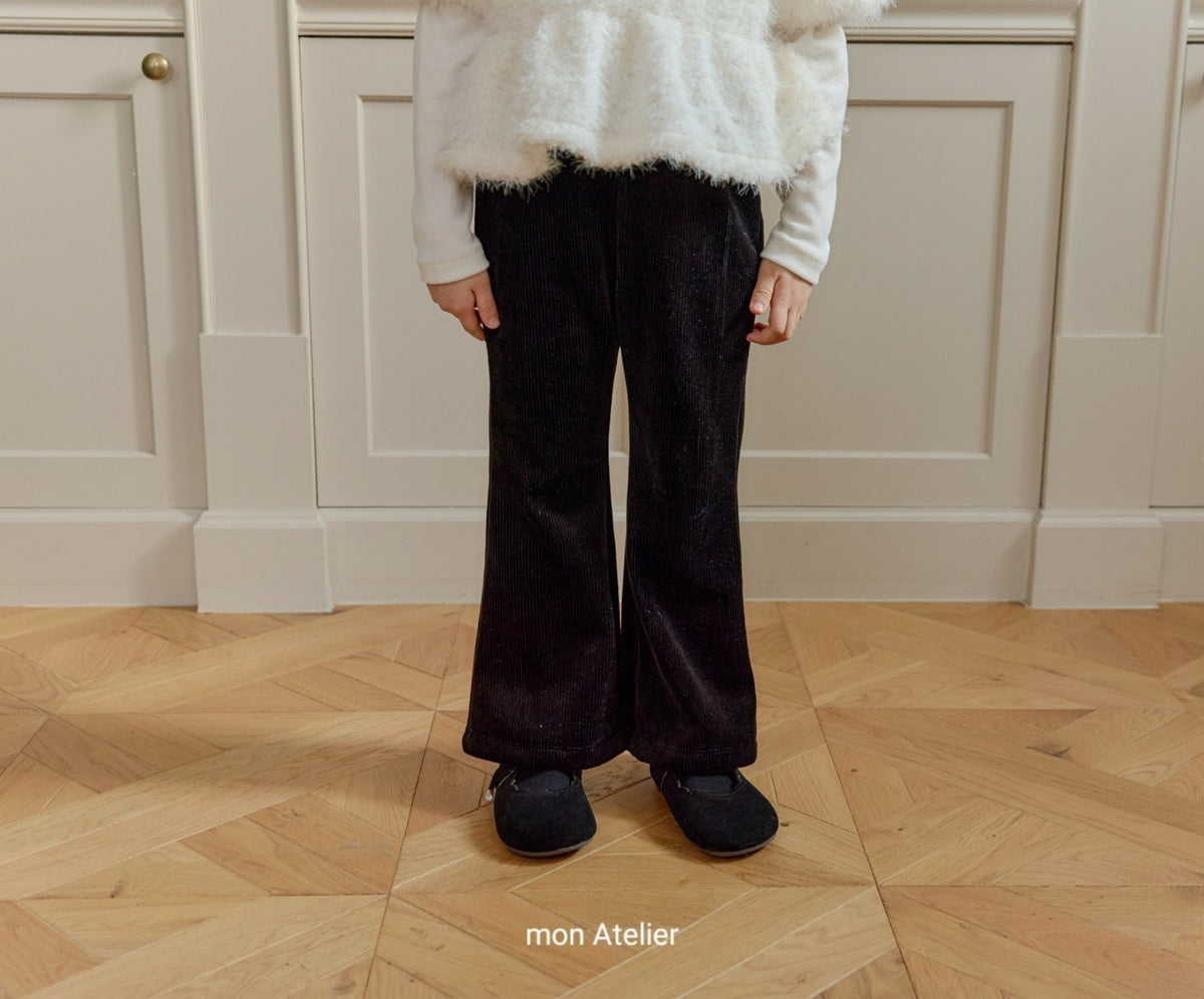 (予約) mon Atelier  /  Daily Warm Pants