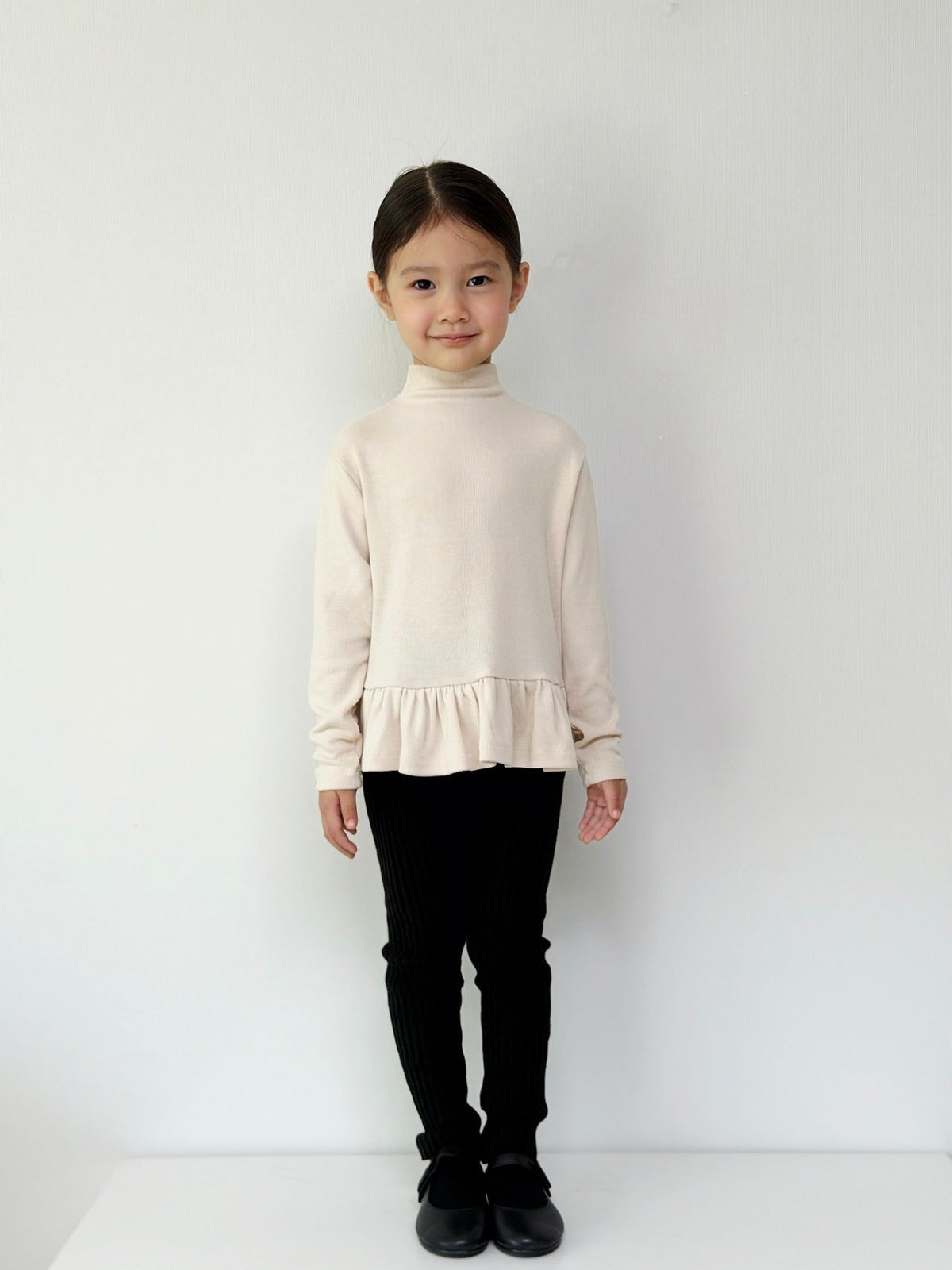 (予約) mon Atelier  /  Soft Ribbed Leggings